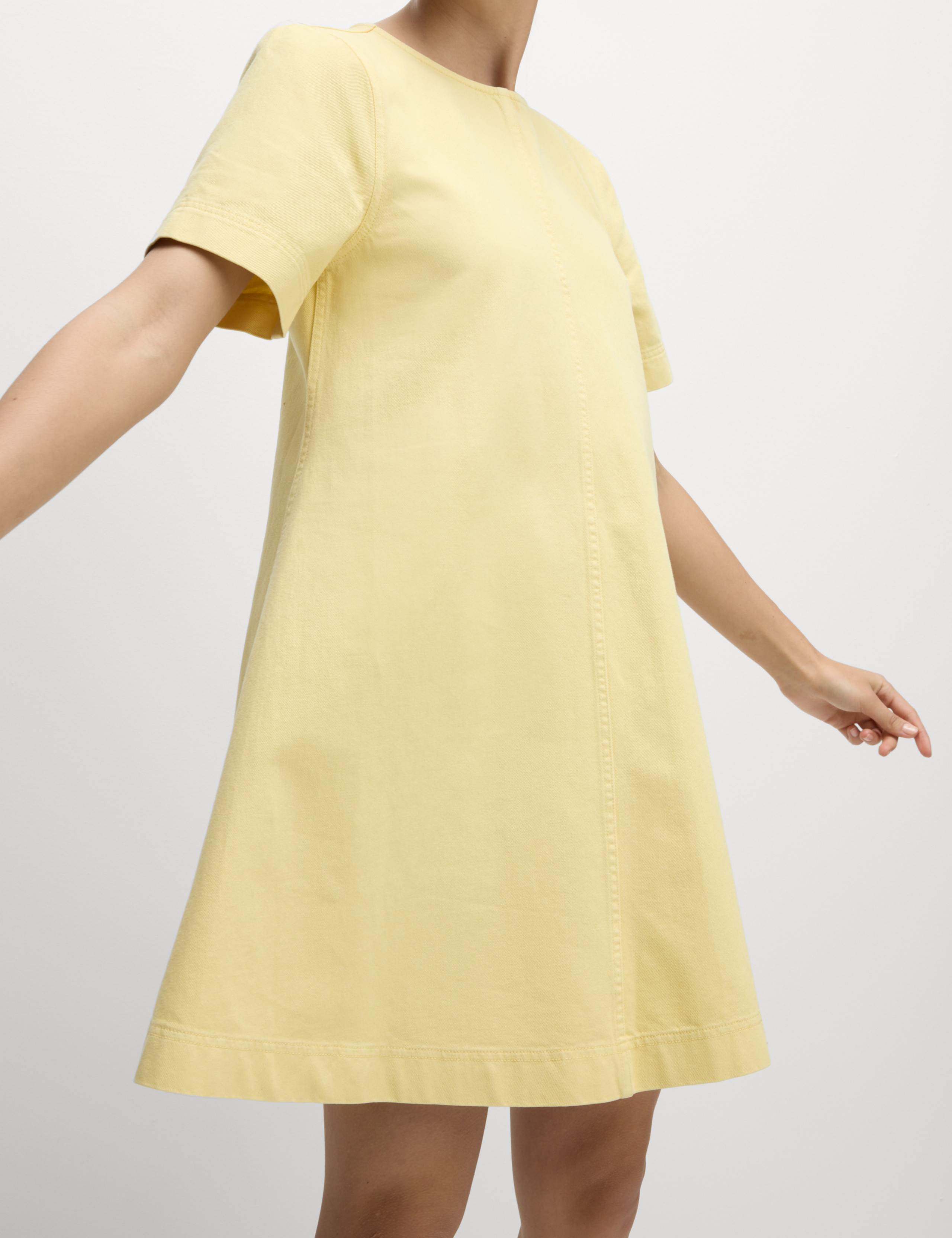 Pure Cotton Denim Mini Swing Dress 3 of 5