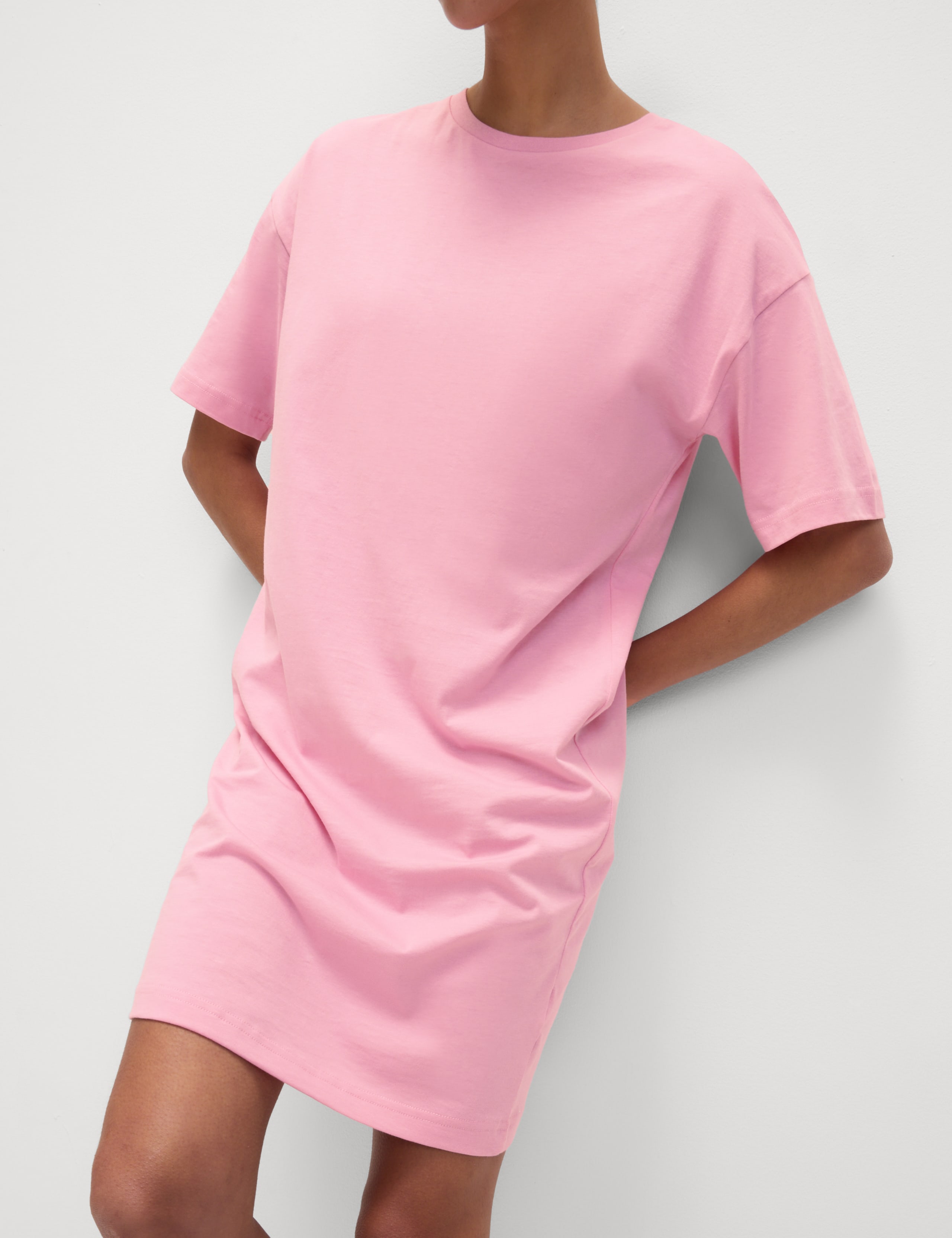 Pure Cotton Mini Relaxed T-Shirt Dress 4 of 5