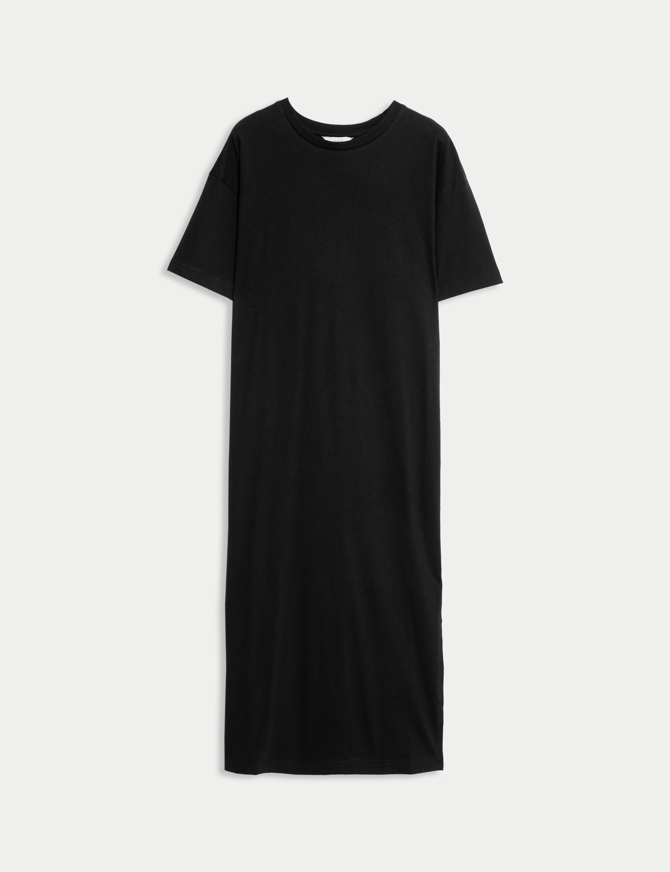 Pure Cotton Midi Relaxed T-Shirt Dress 2 of 6