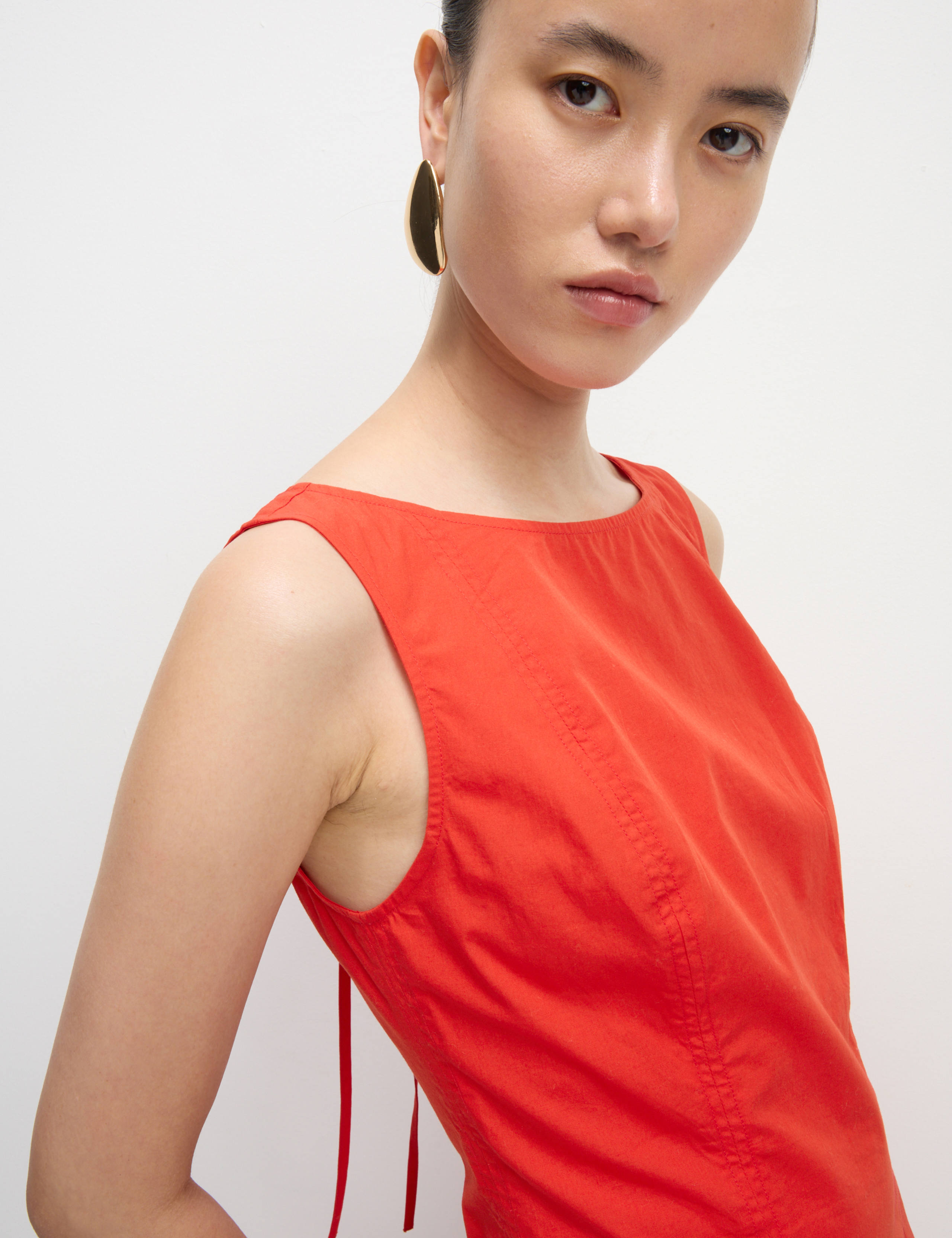 Pure Cotton Round Neck Mini Shift Dress 1 of 6