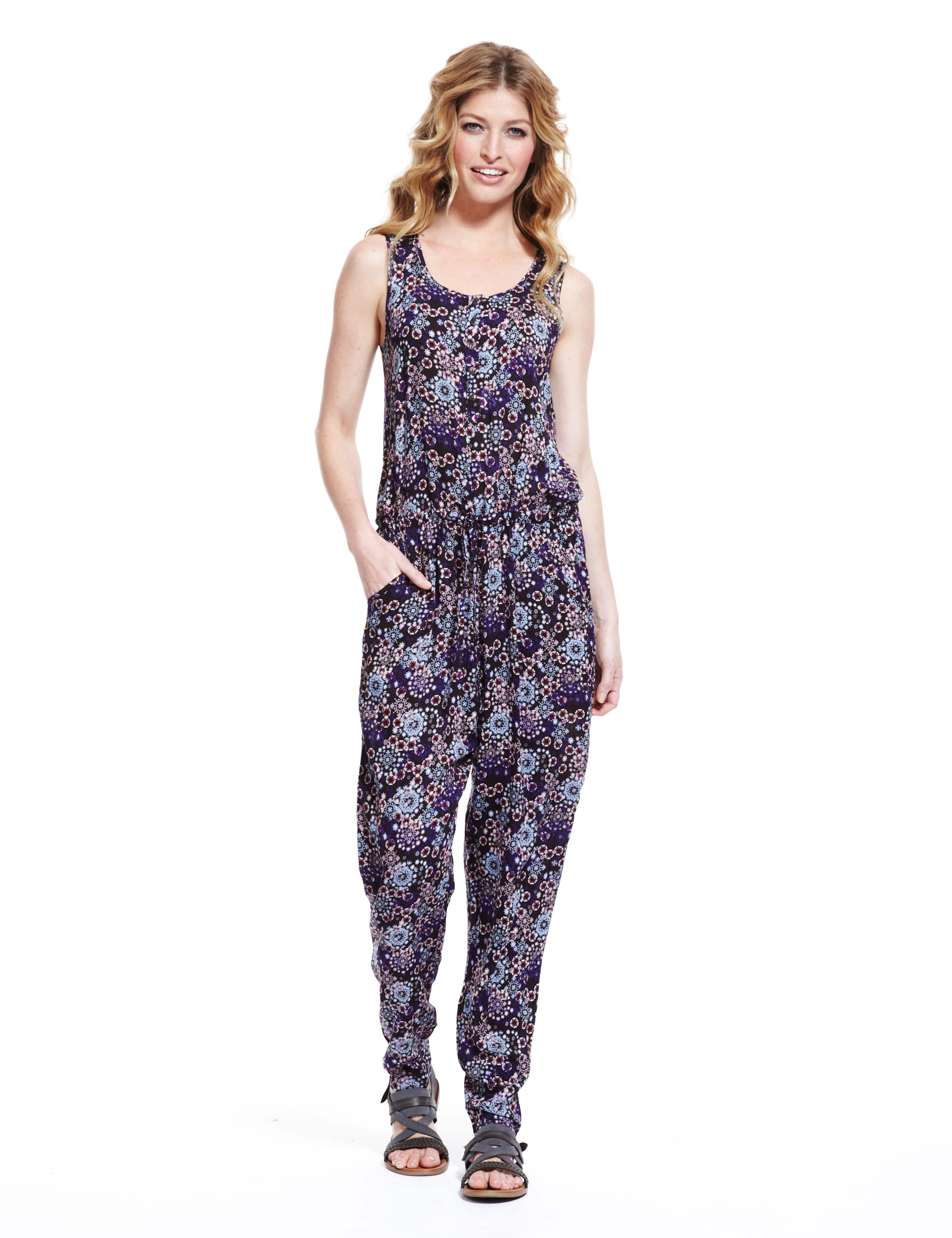 Abstract Print Jumpsuit 1 of 5