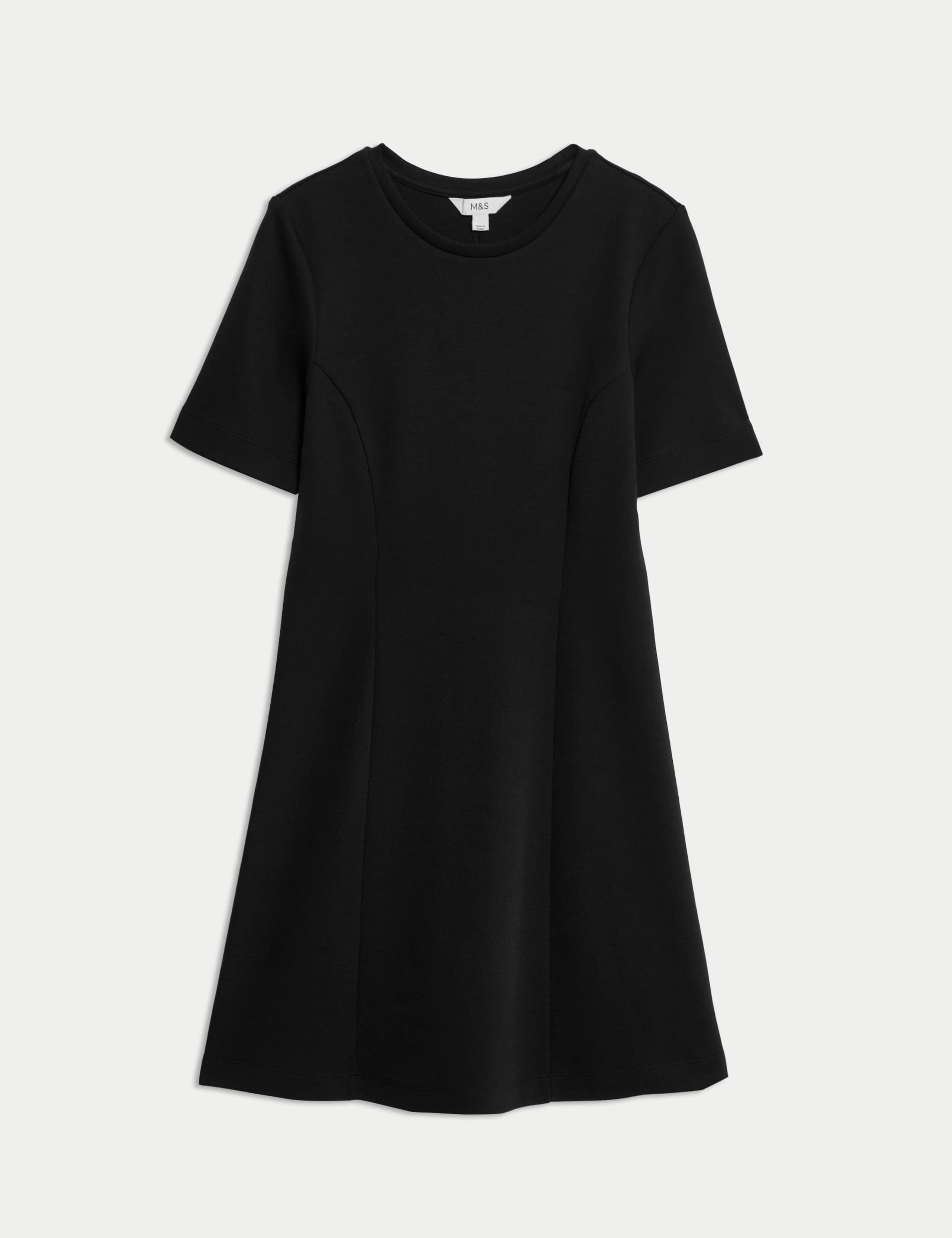 Cotton Rich Jersey Mini Skater Dress 2 of 5