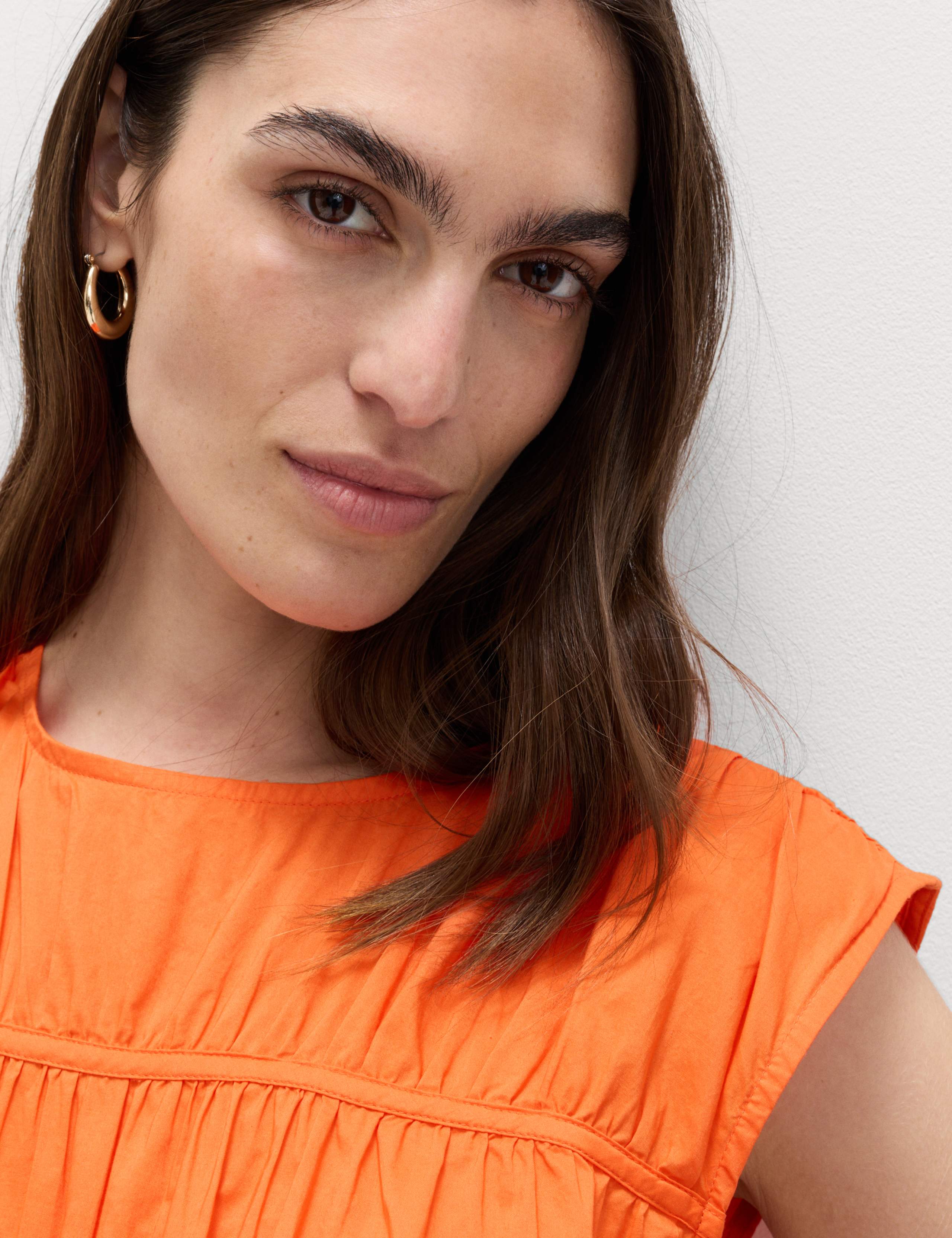 Pure Cotton Tie Detail Mini Waisted Dress 4 of 4