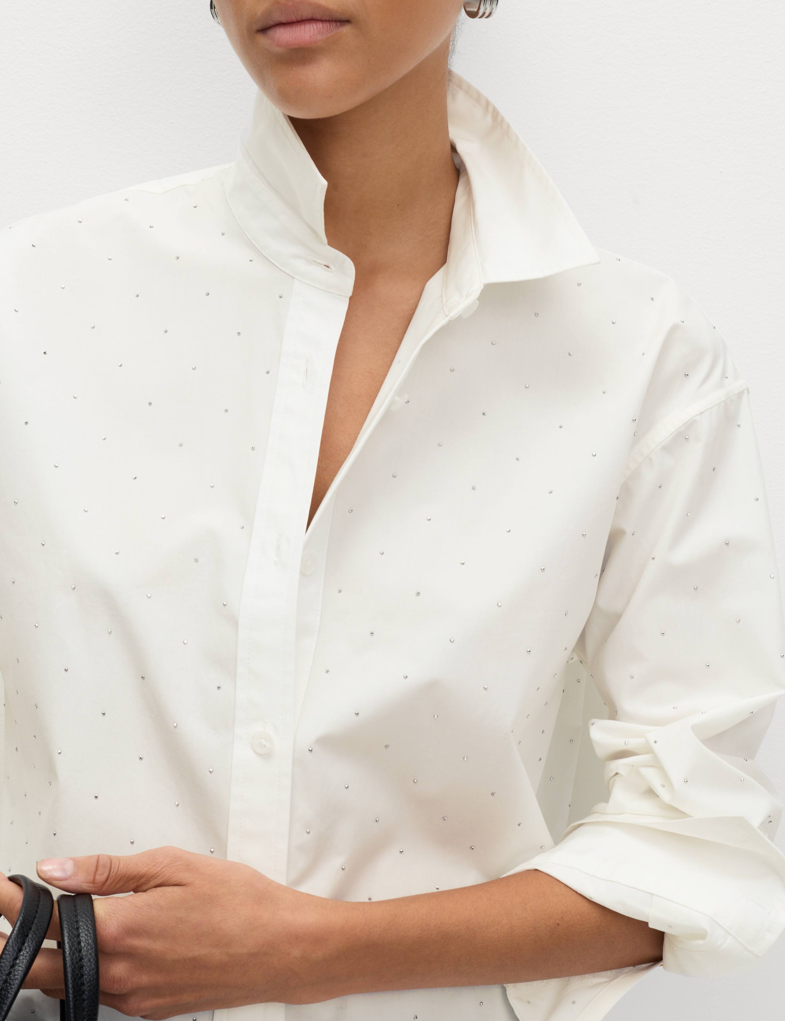 Pure Cotton Embellished Collared Shirt 6 of 7