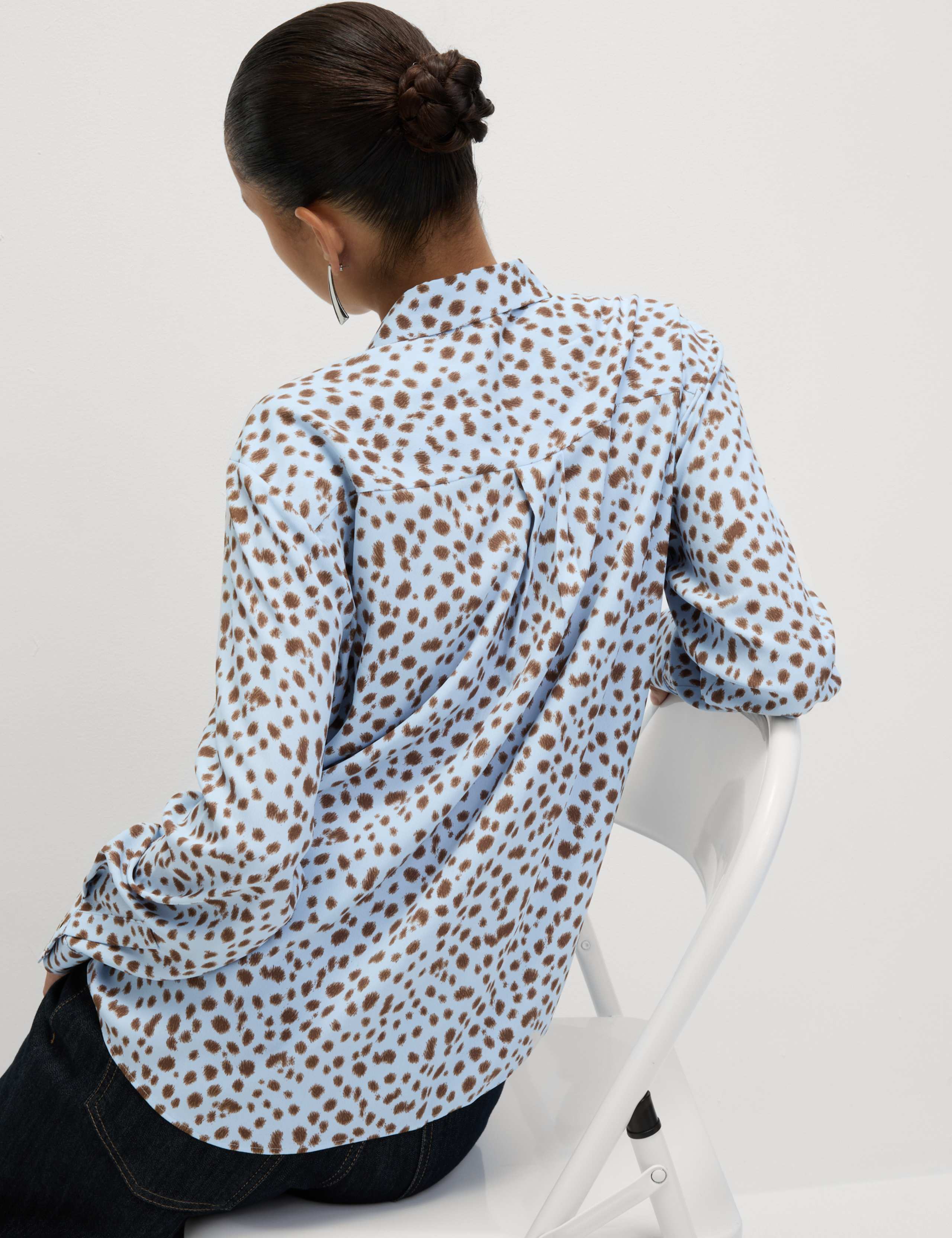 Printed Collared Button Through Shirt 5 of 5