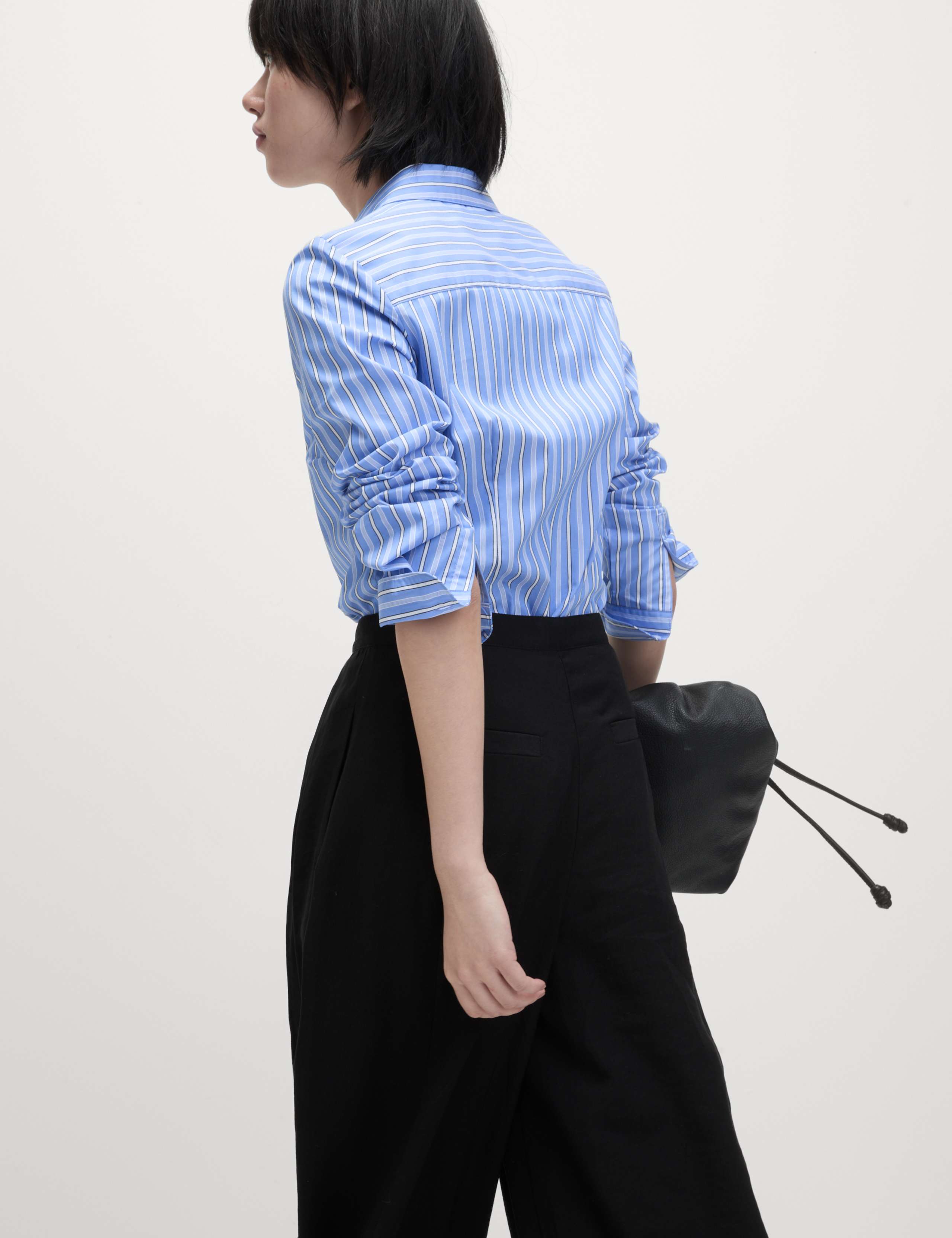 Cotton Rich Striped Fitted Shirt 5 of 6