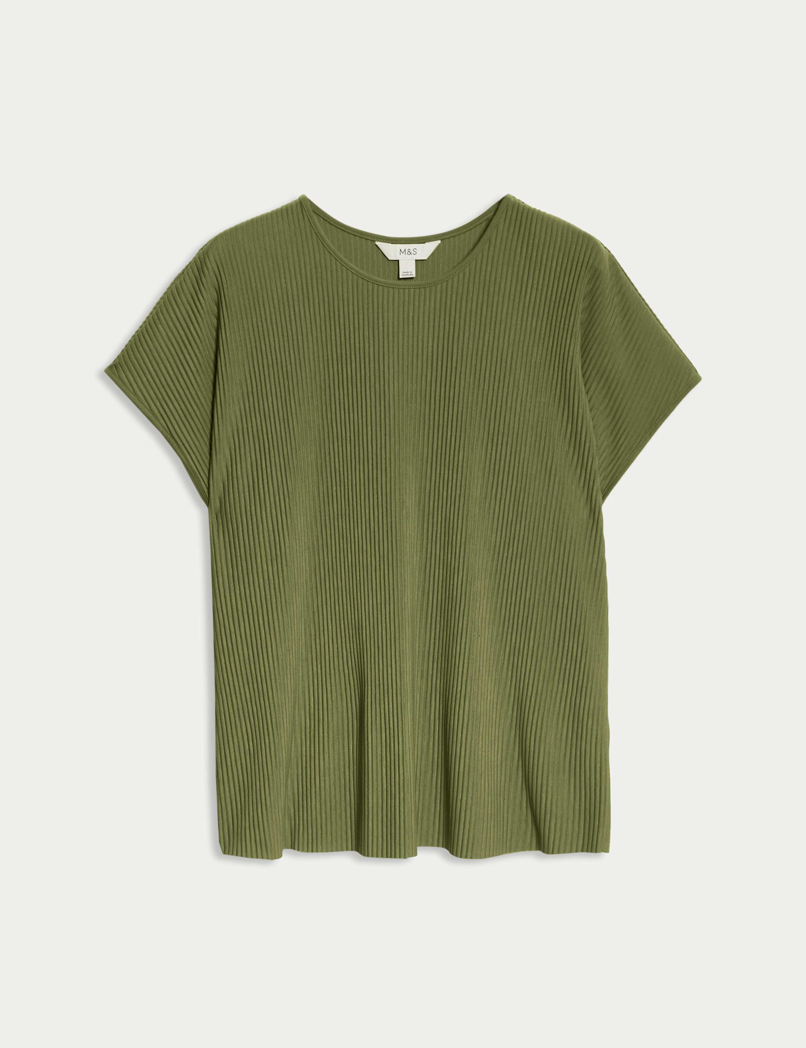 Jersey Plisse Top 2 of 5