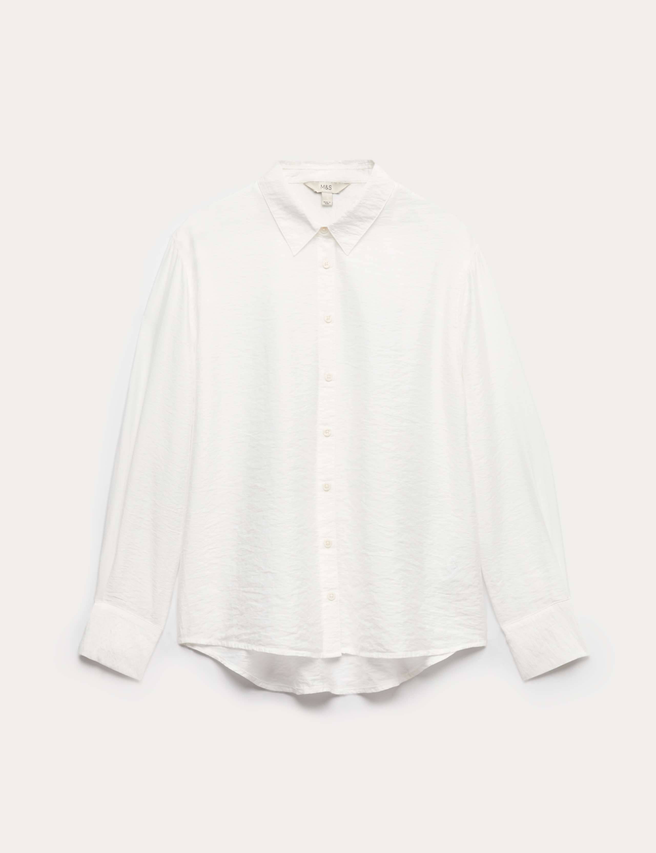 Textured Collared Button Through Shirt 2 of 6