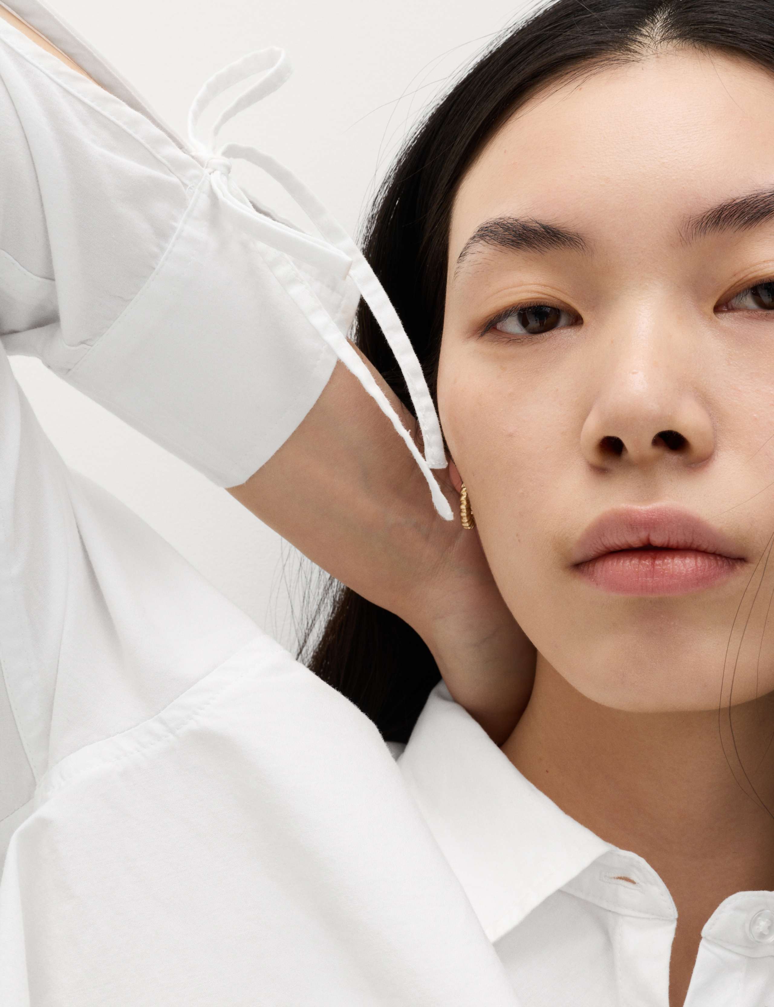 Pure Cotton Tie Cuff Swing Shirt 5 of 6