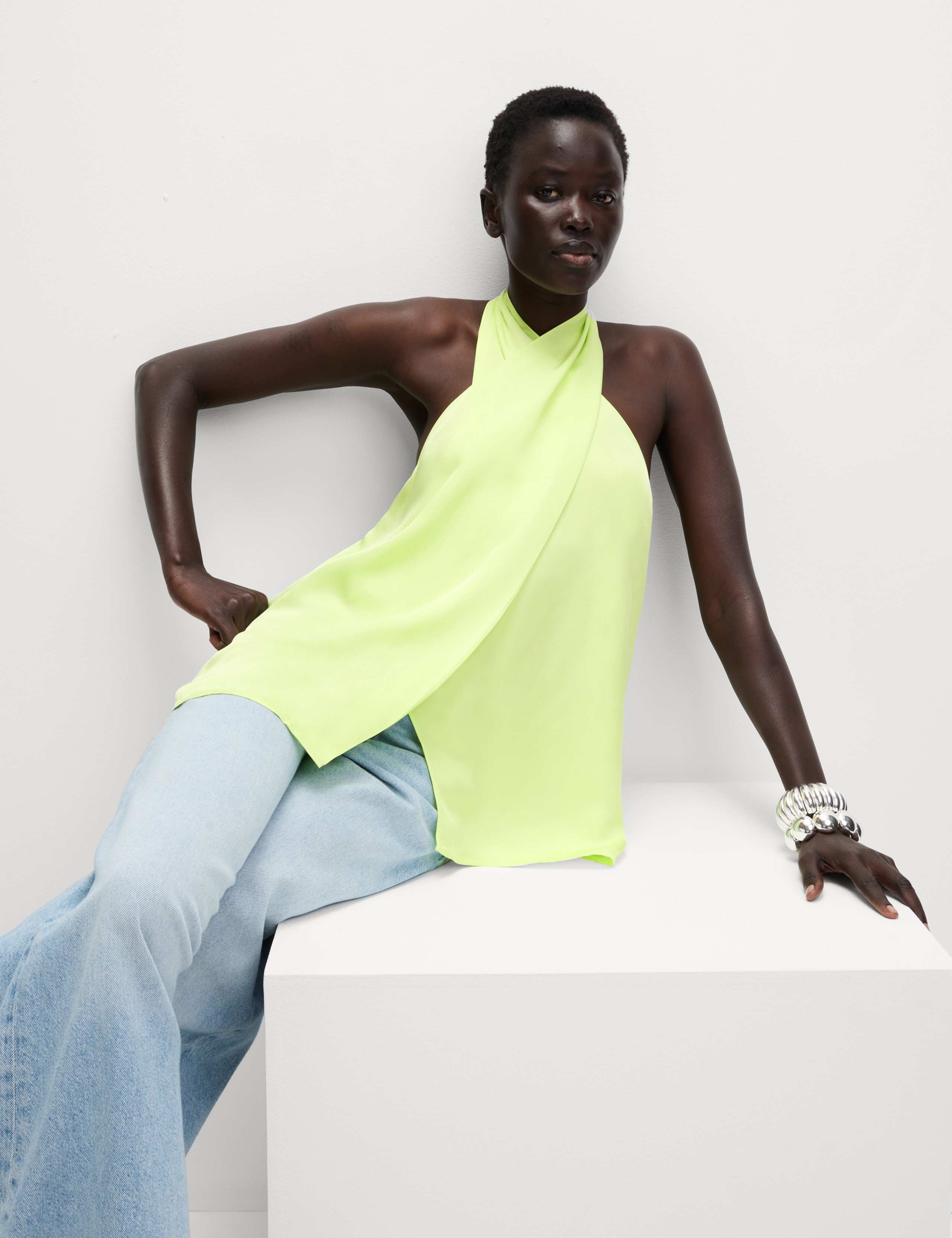 Halter Neck Wrap Top 4 of 6