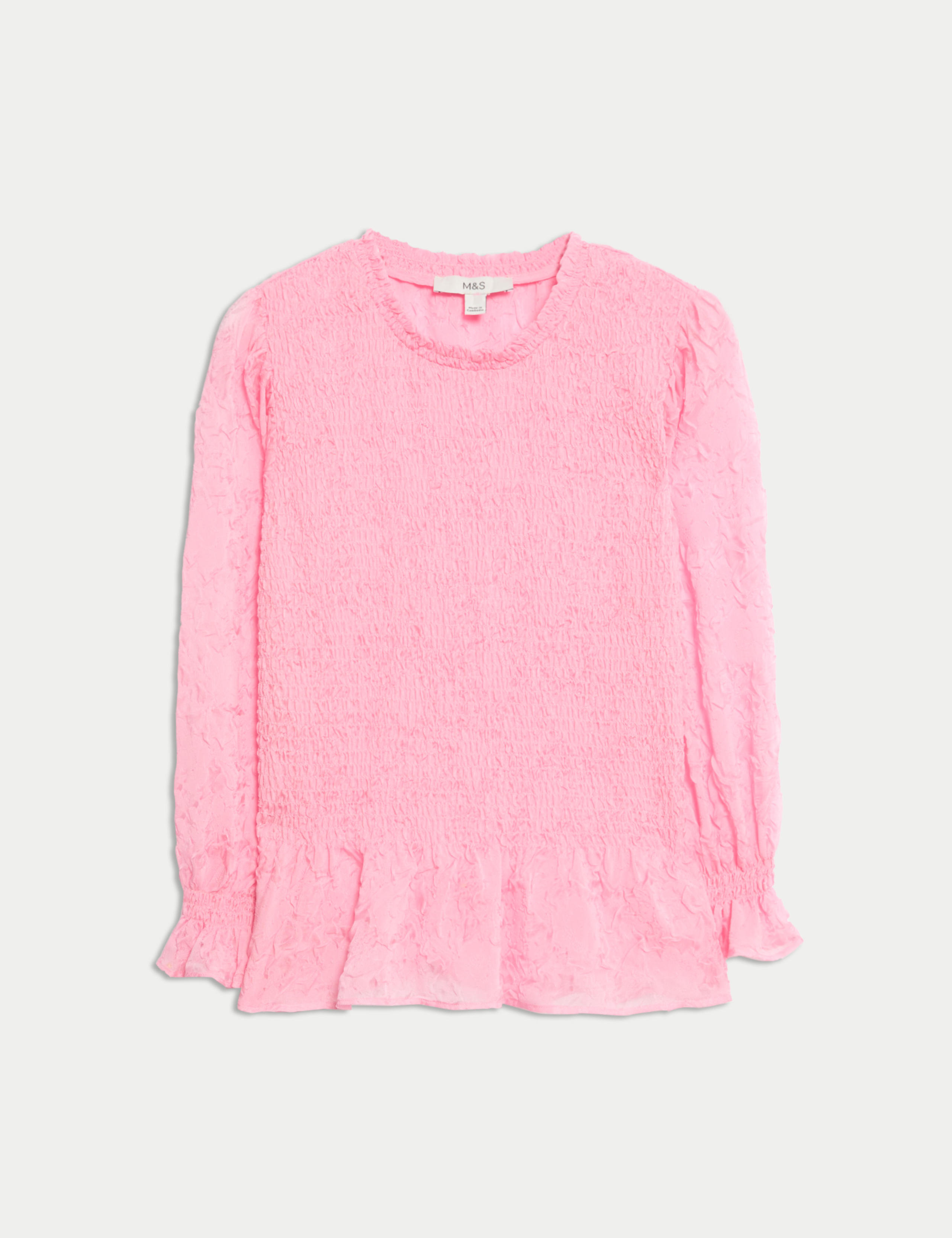 Shirred Frill Detail Top 1 of 1