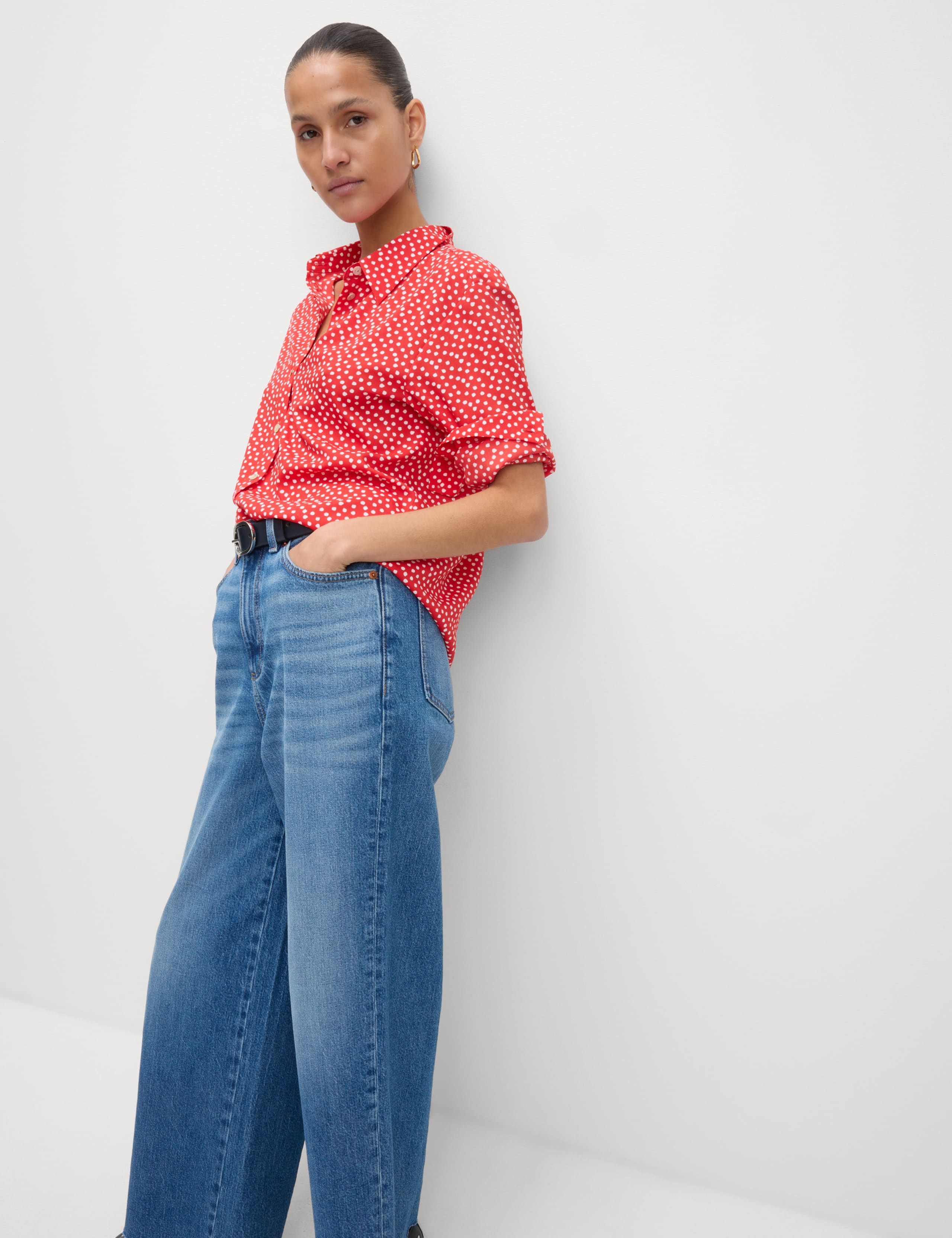Printed Collared Shirt 4 of 5