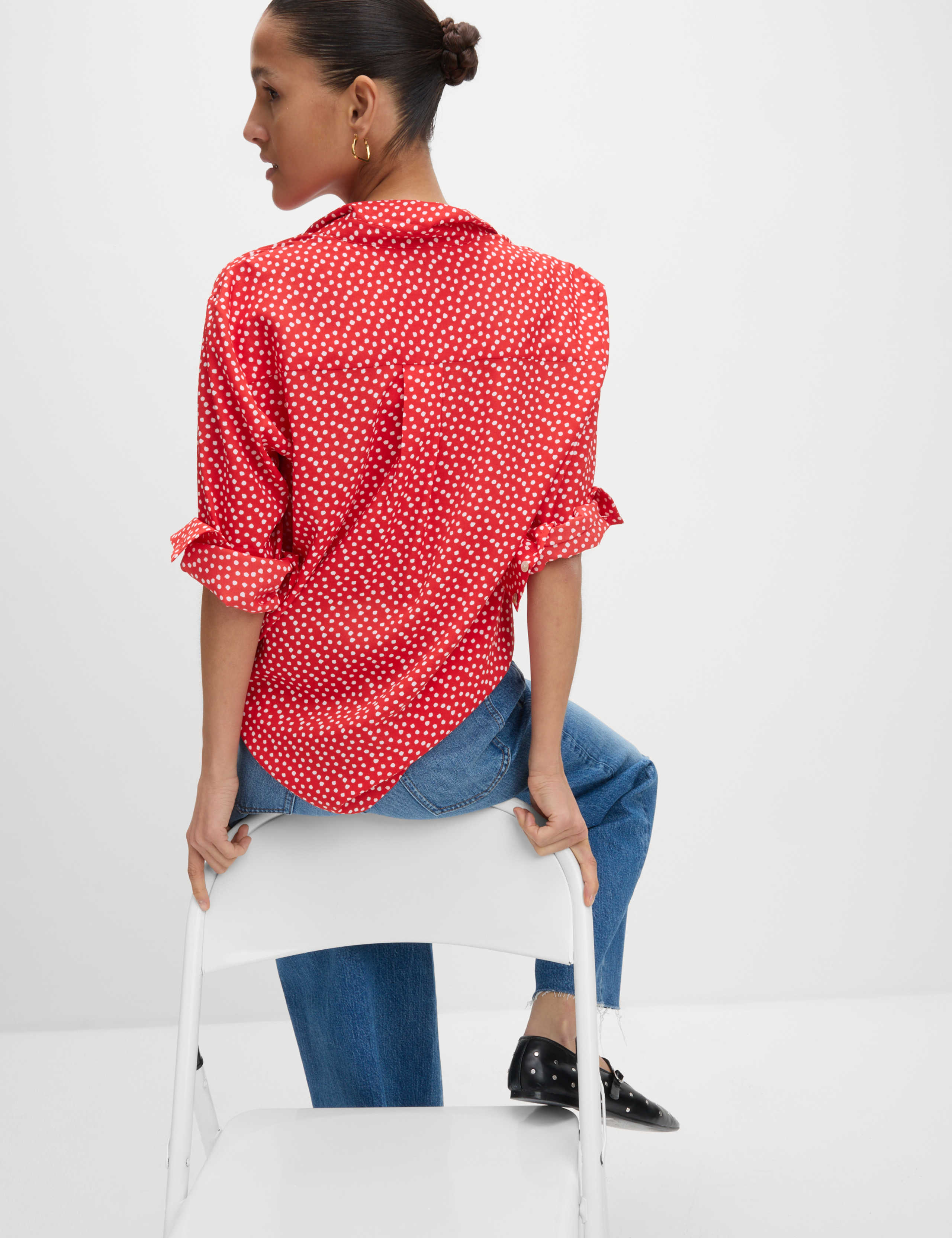 Printed Collared Shirt 5 of 5