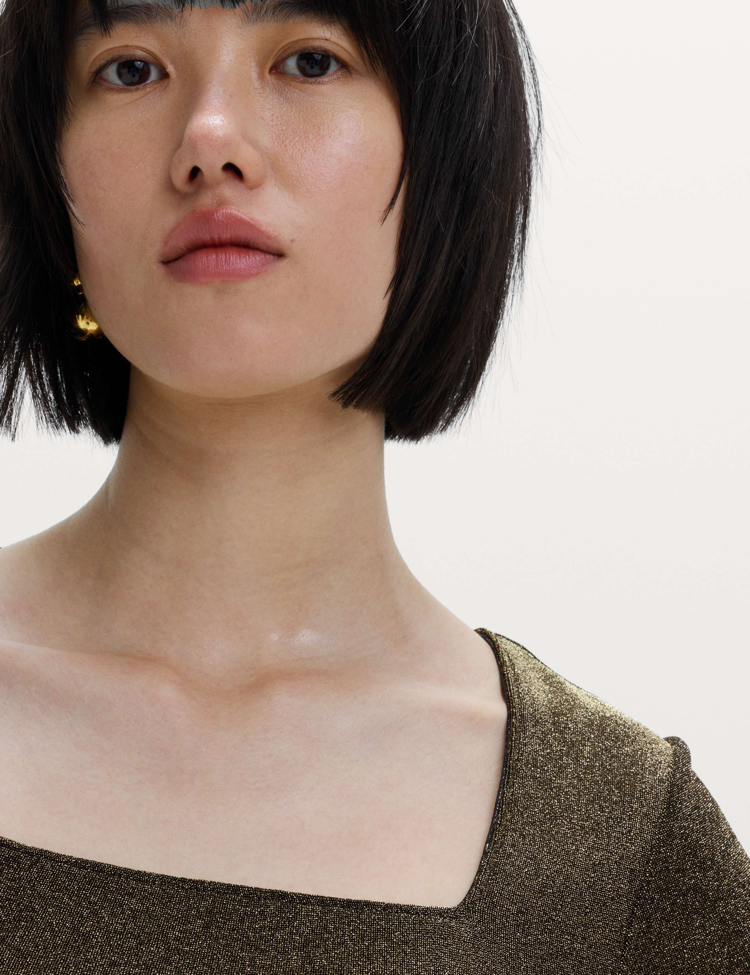 Sparkly Square Neck Top 3 of 6