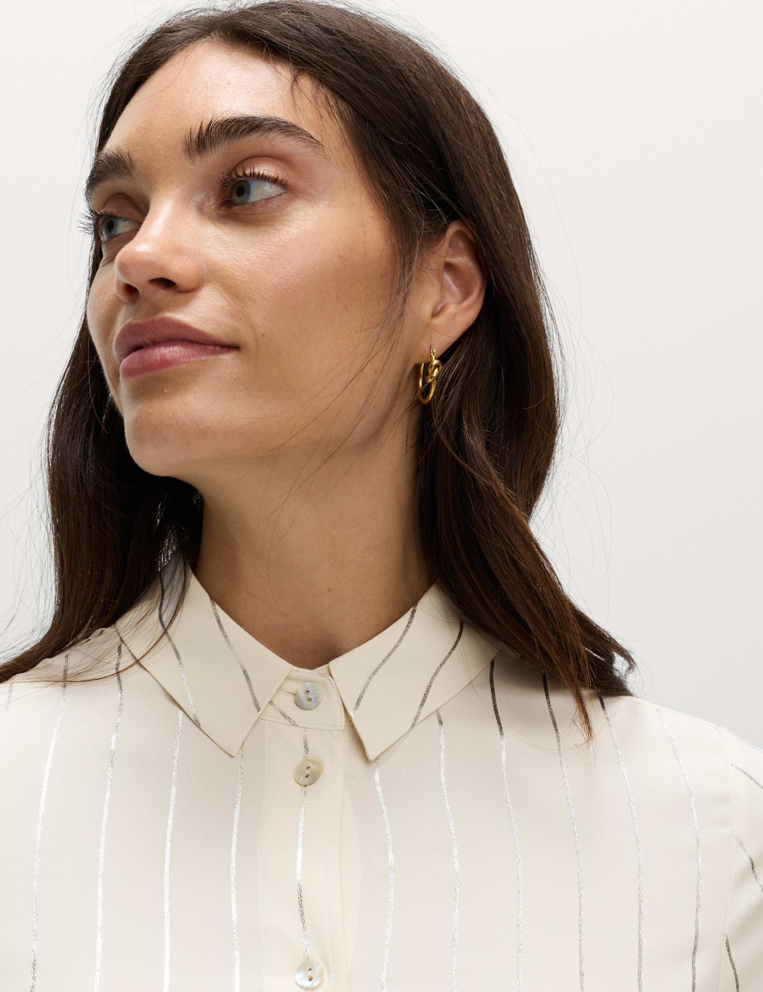 Foil Print Collared Shirt 5 of 5