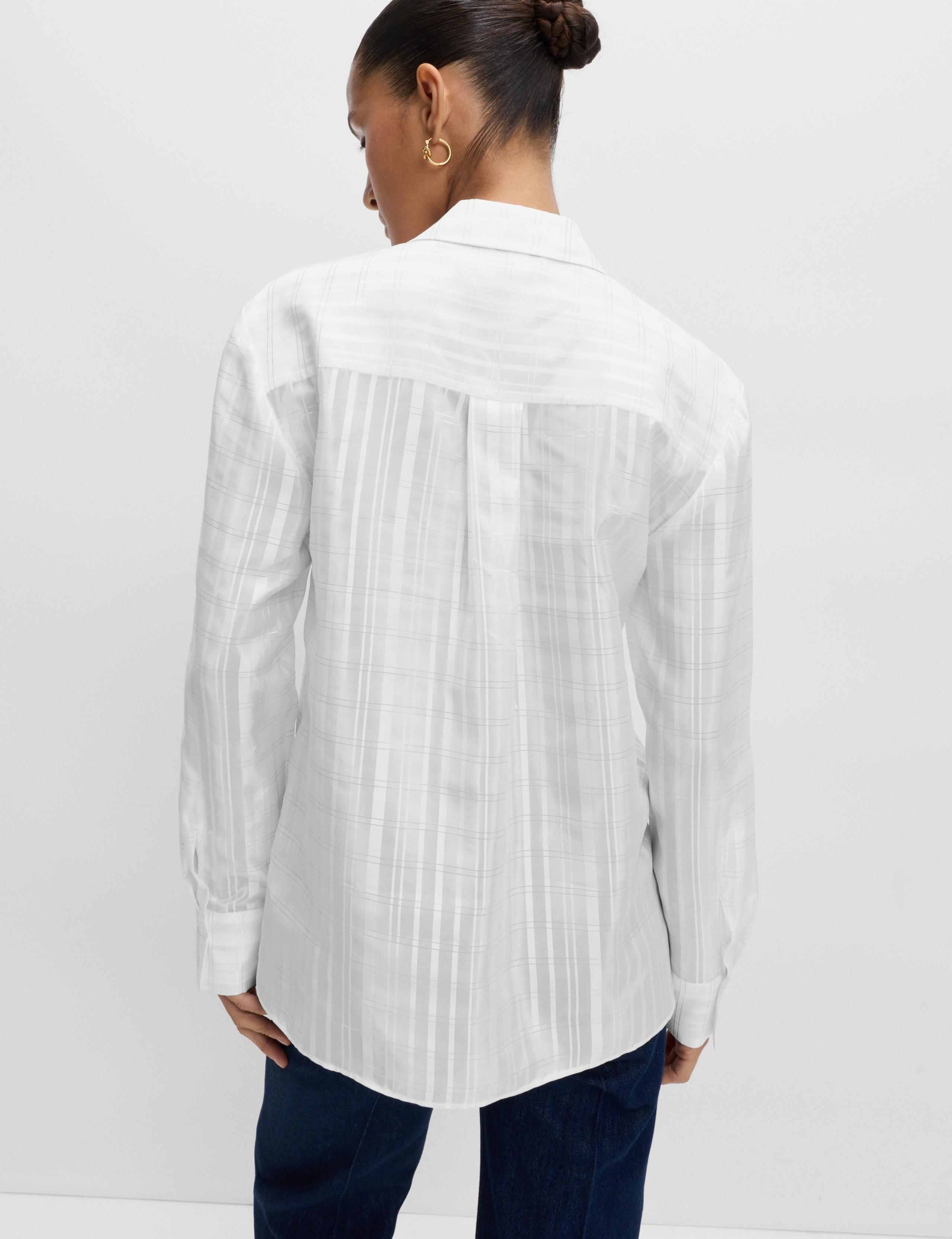 Checked Embellished Collared Shirt 5 of 5