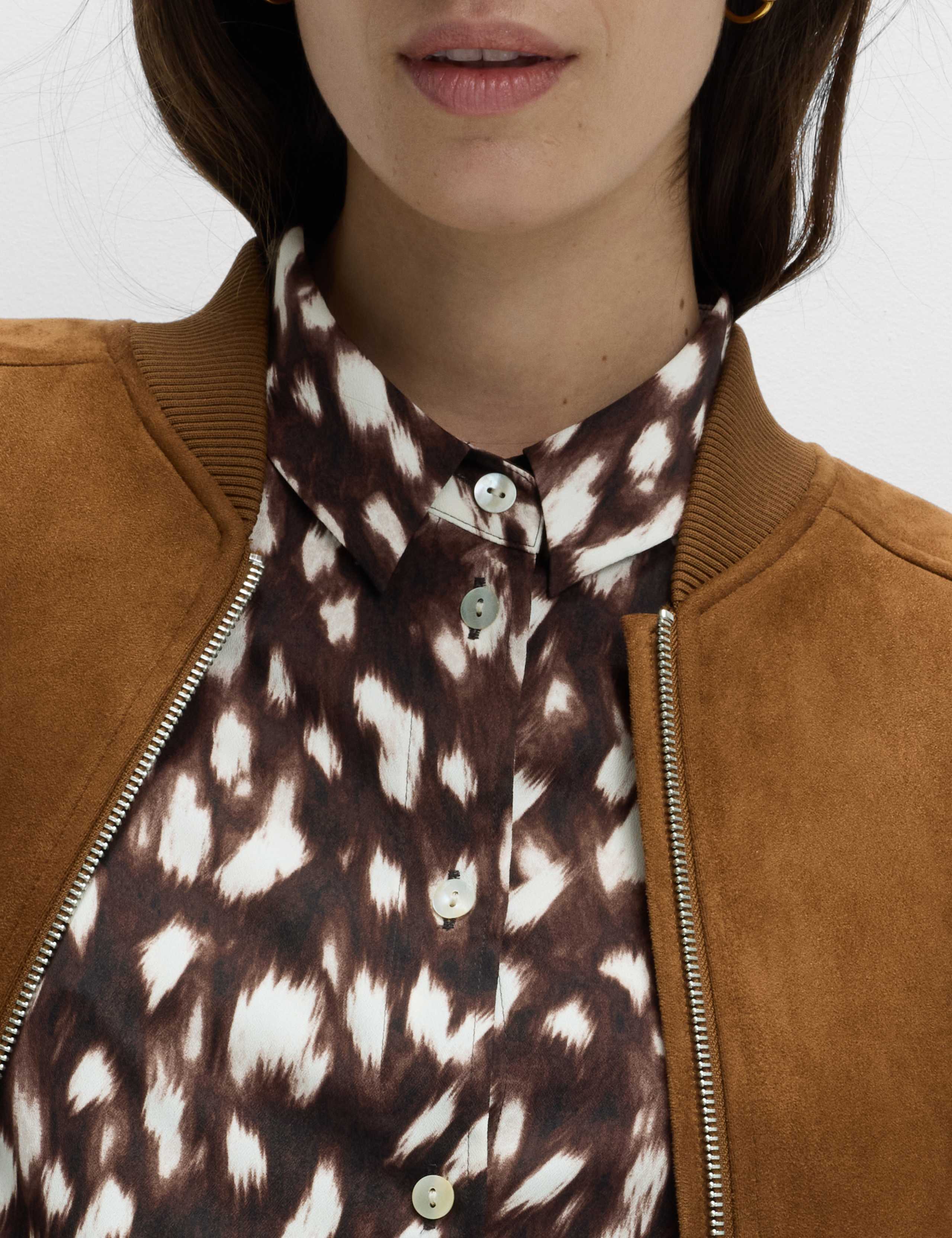 Animal Print Collared Shirt 5 of 6