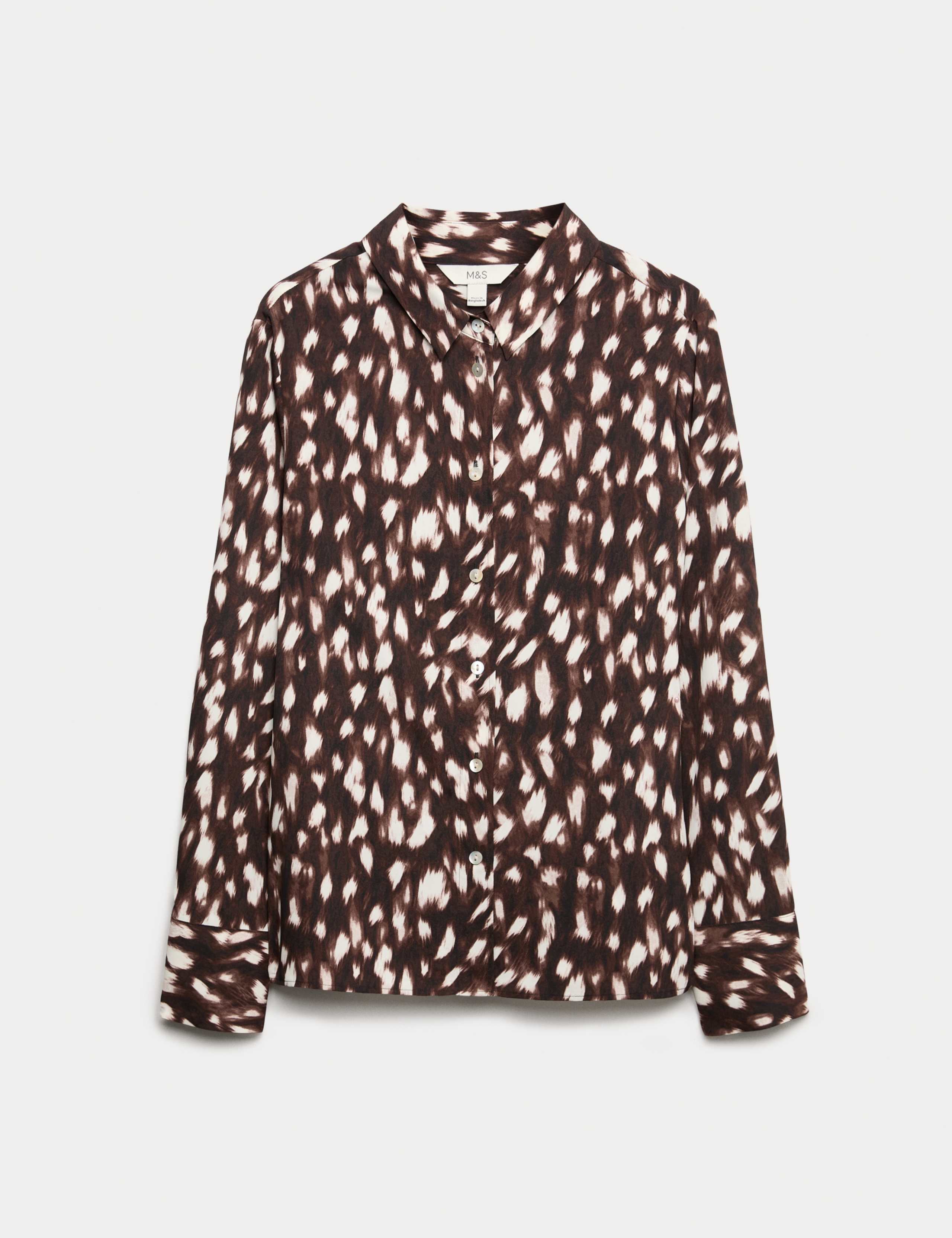 Animal Print Collared Shirt 2 of 6