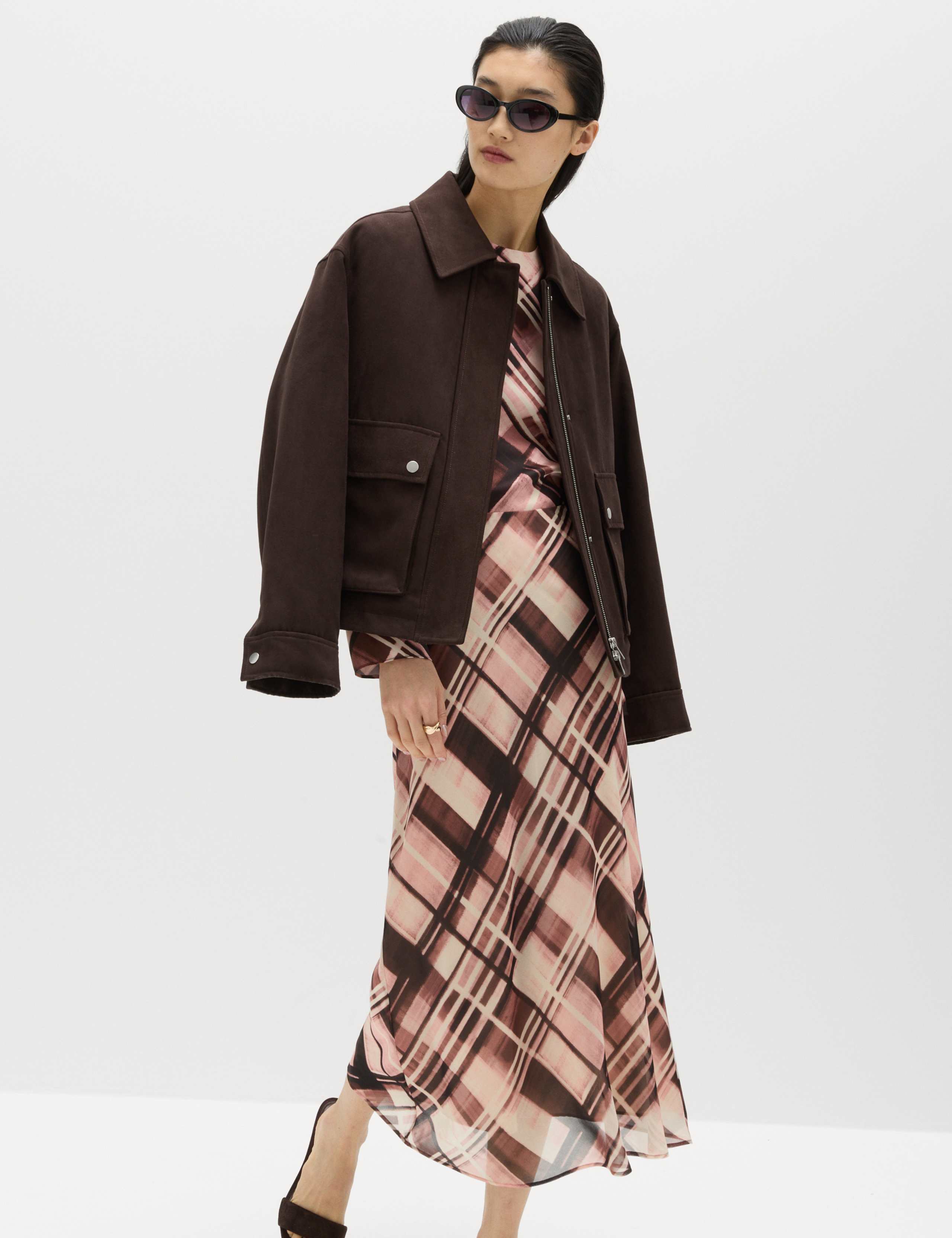 Checked Tie Detail Top 5 of 6