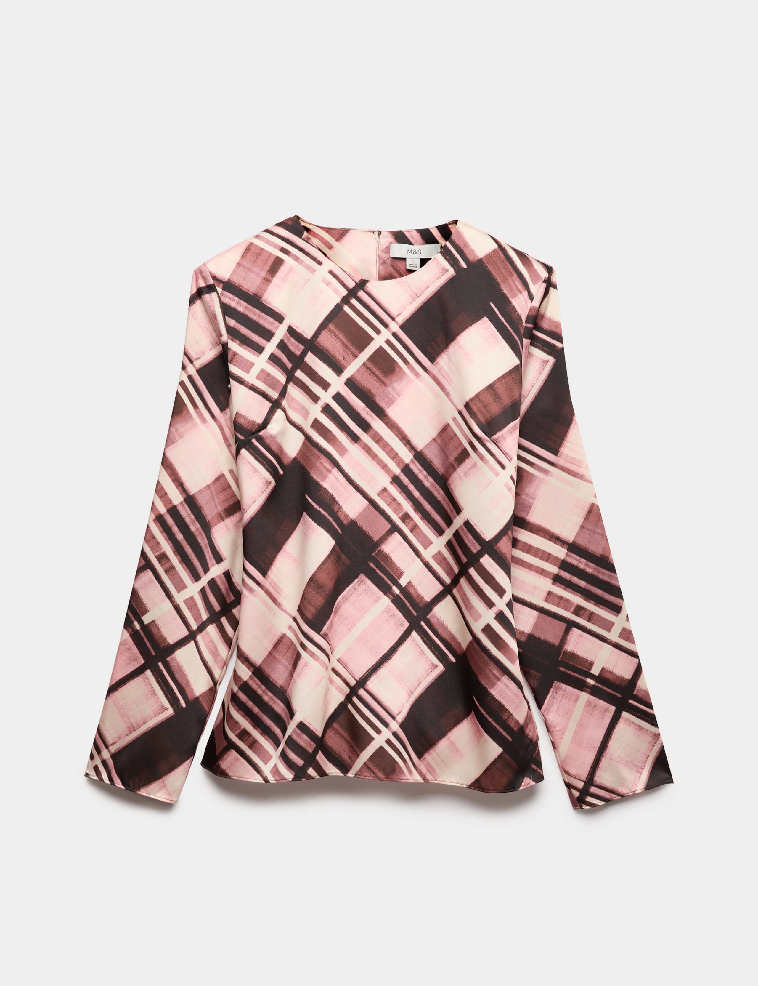 Checked Tie Detail Top 2 of 6