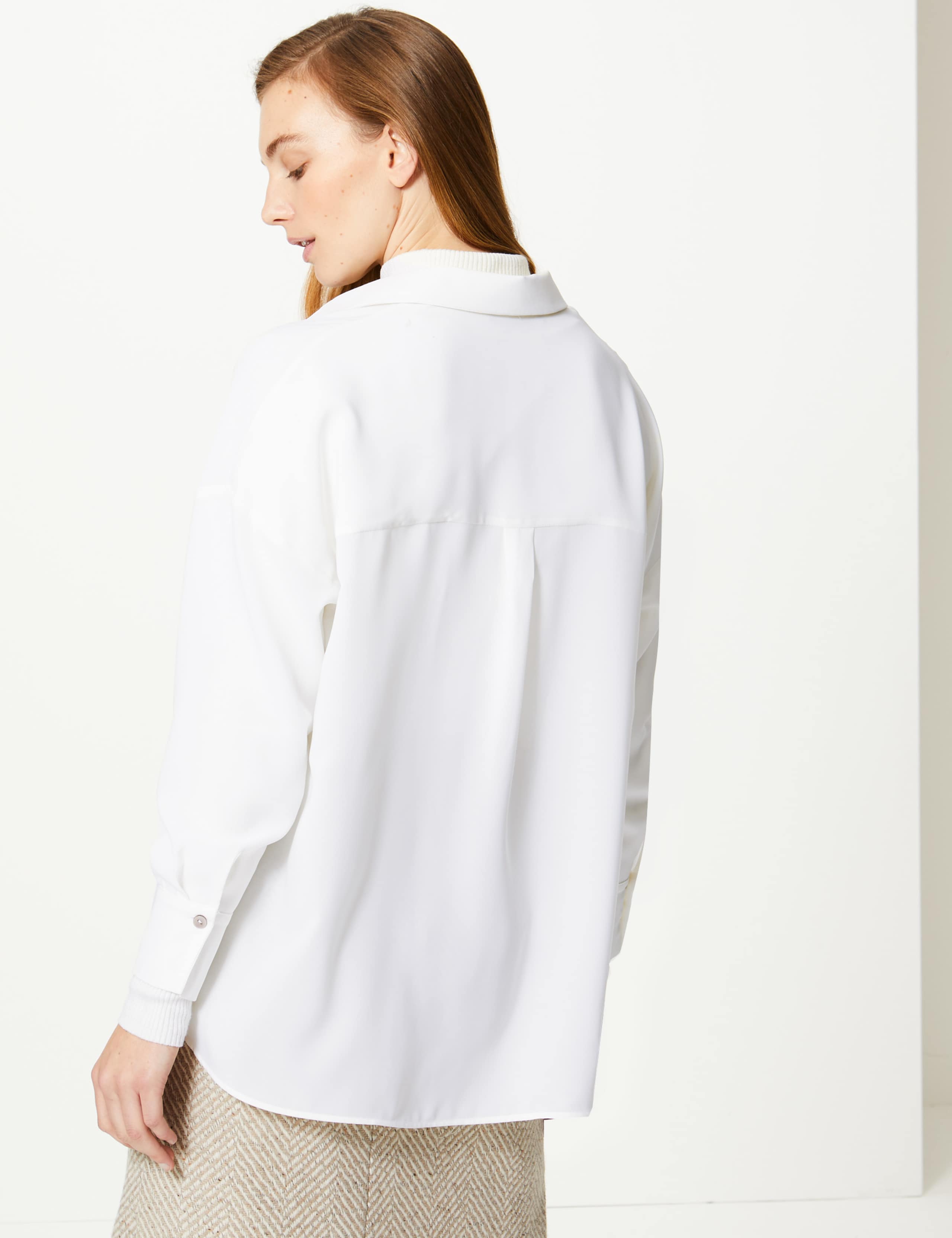 Oversized Long Sleeve Shirt 4 of 4