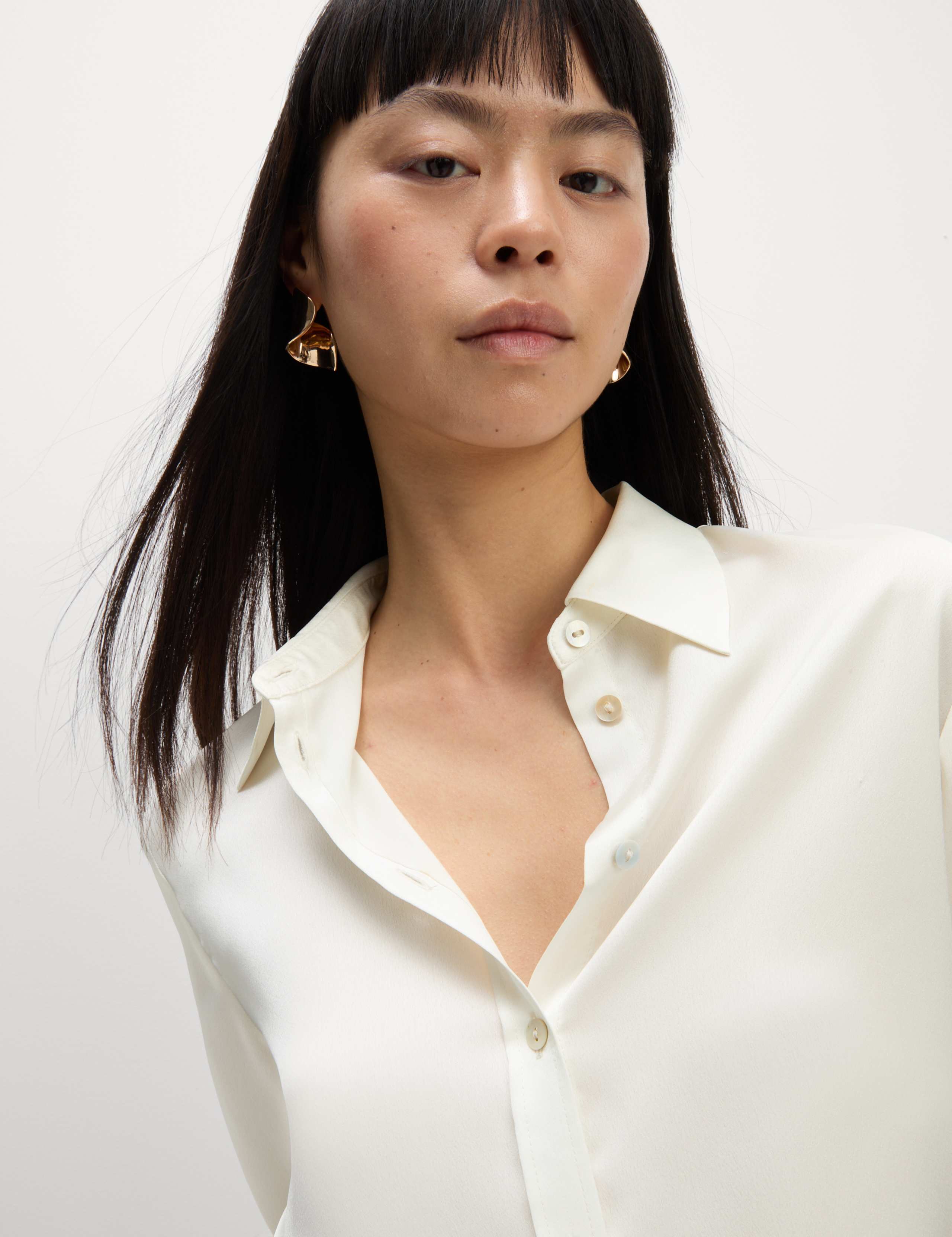Satin Collared Shirt 3 of 6