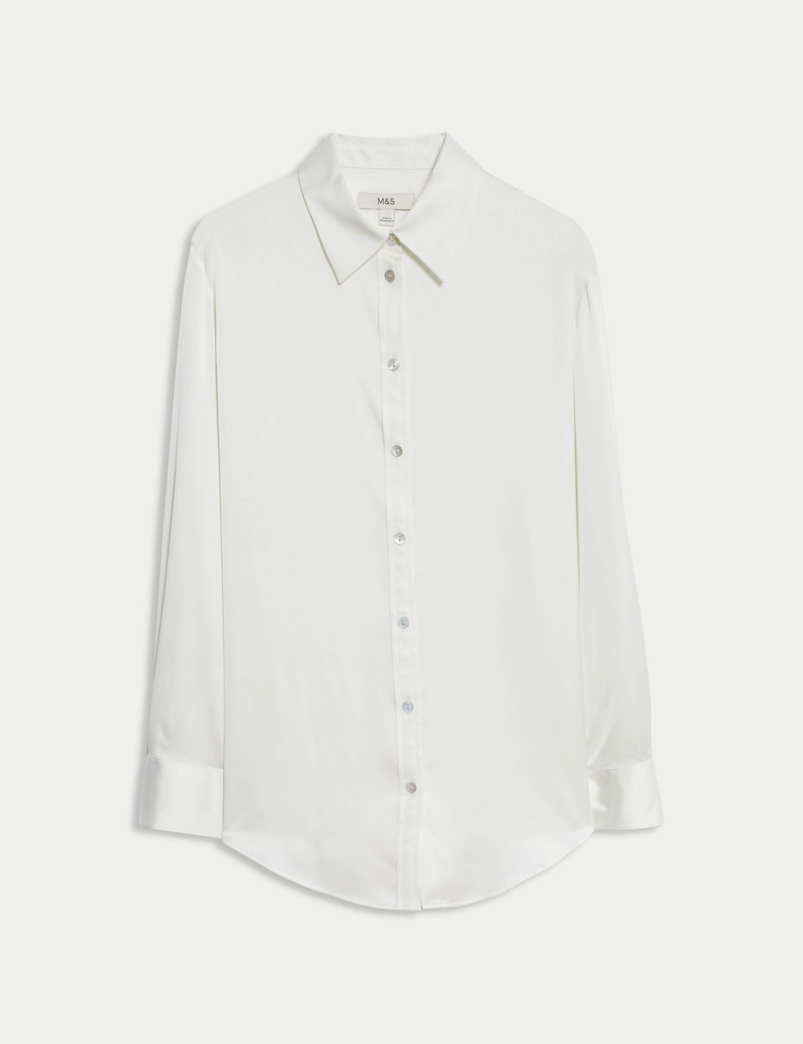 Satin Collared Shirt 2 of 6