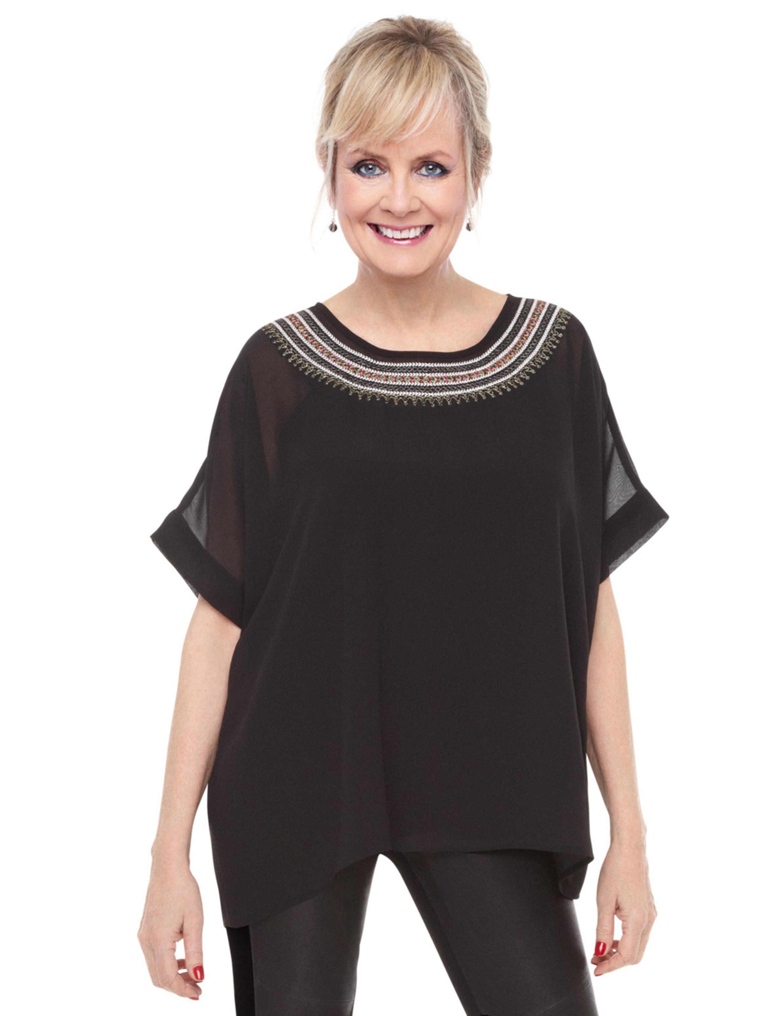 Twiggy for M&S Collection Elongated Hem Embroidered Blouse 1 of 5