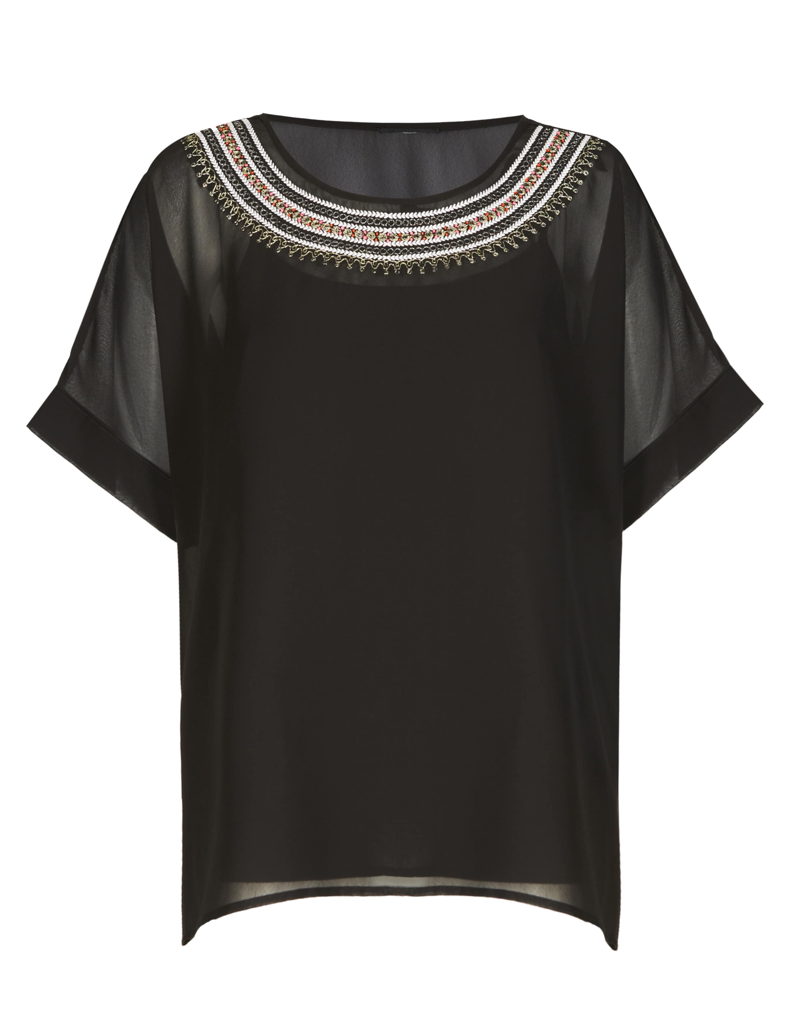 Twiggy for M&S Collection Elongated Hem Embroidered Blouse 4 of 5