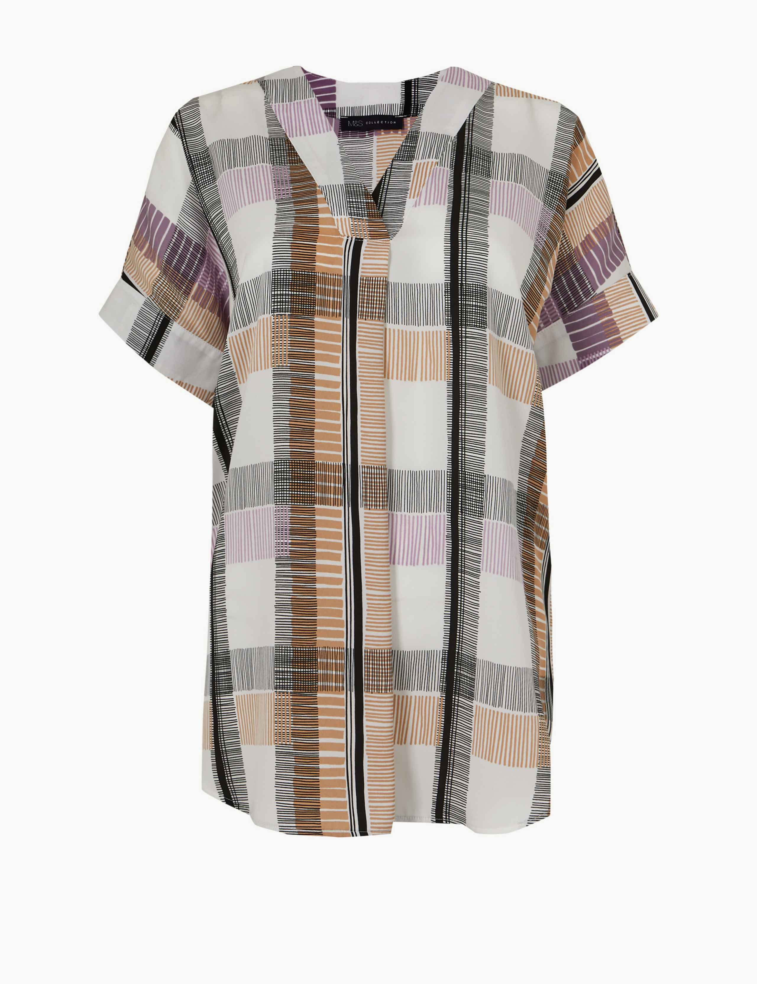 Checked Longline Tunic 2 of 4