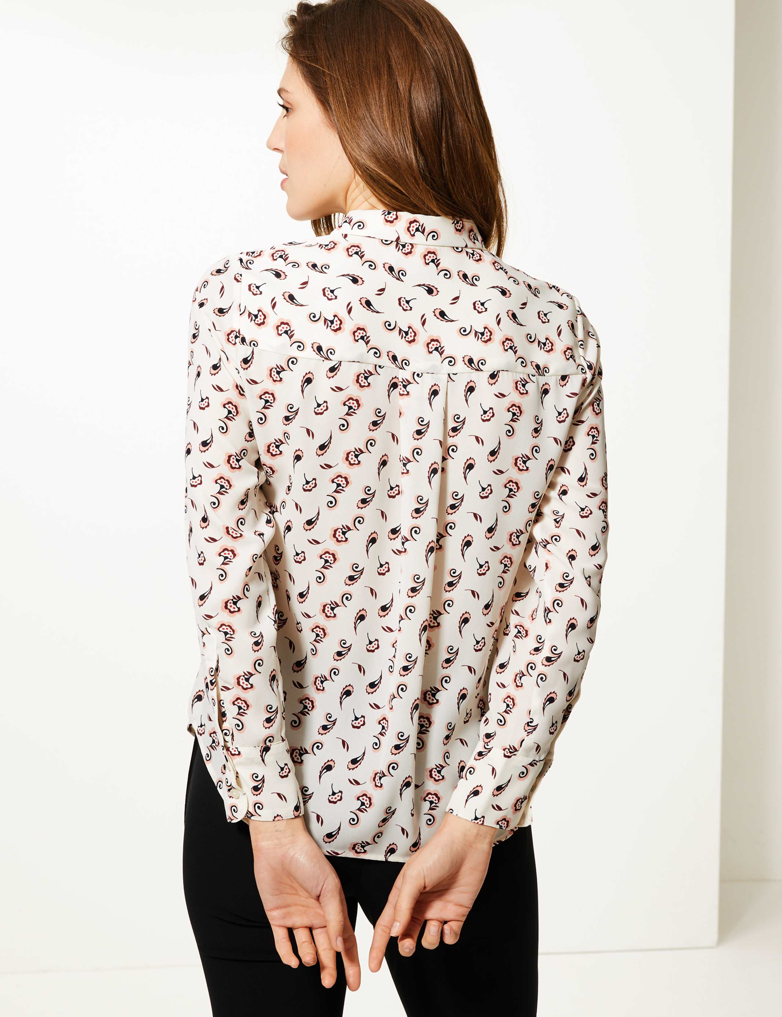 Printed Button Detailed Shirt 3 of 3