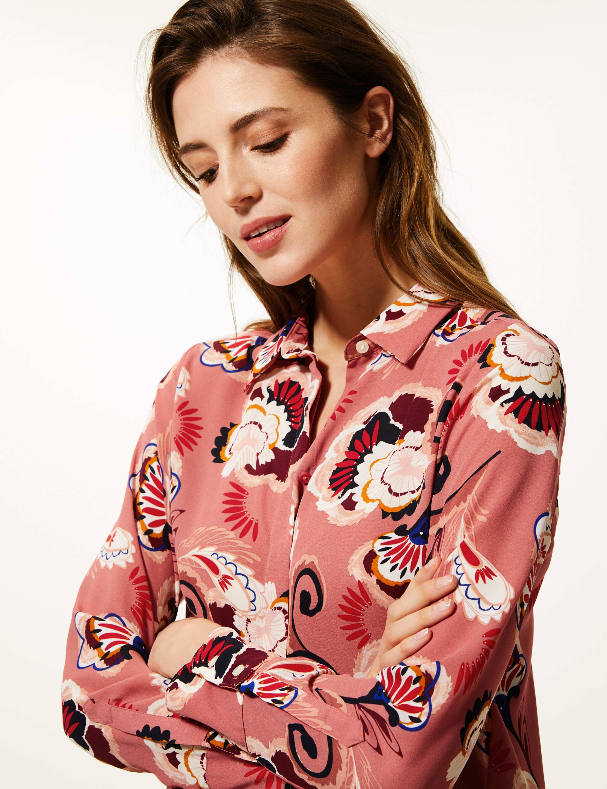 Printed Button Detailed Shirt 3 of 4