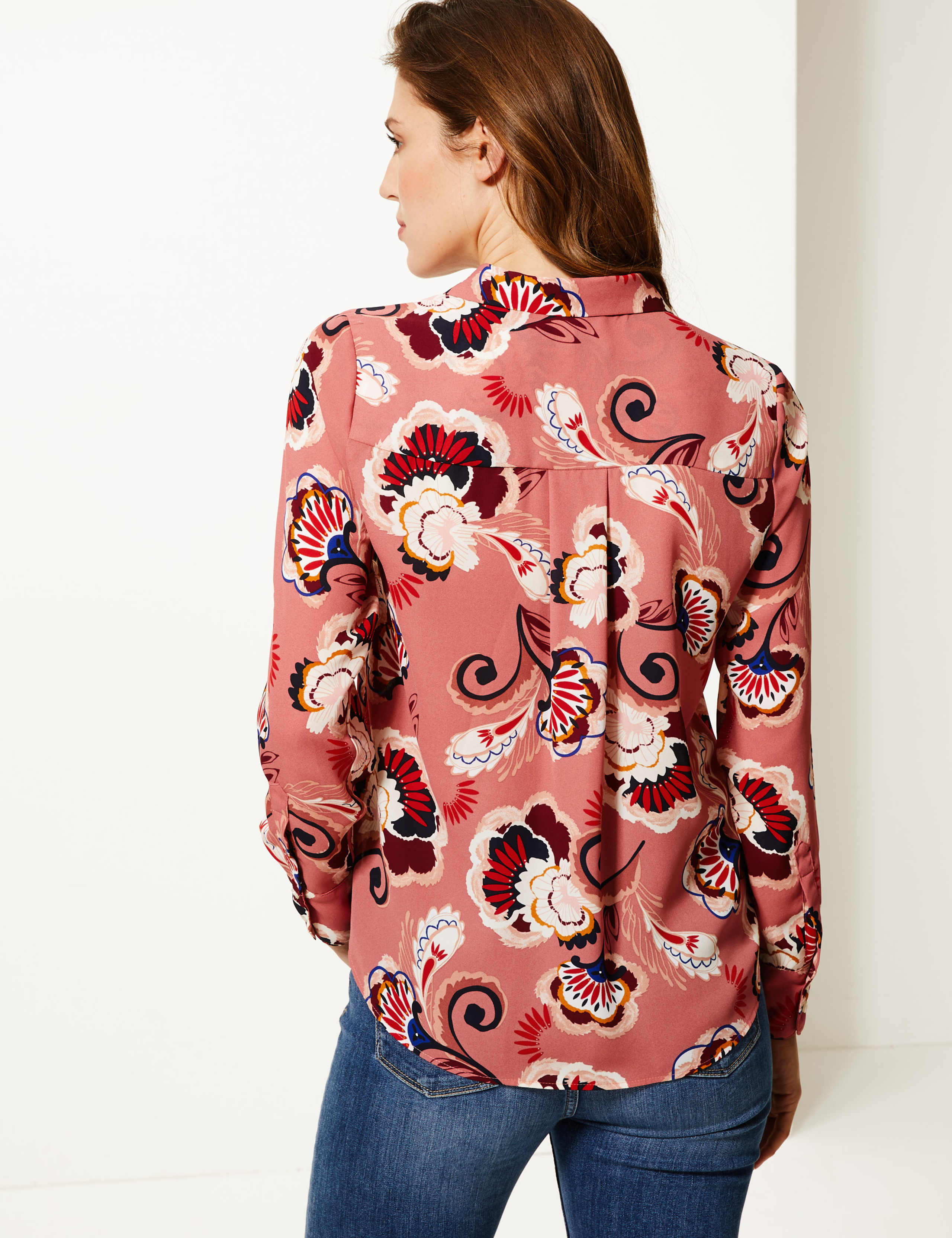 Printed Button Detailed Shirt 4 of 4