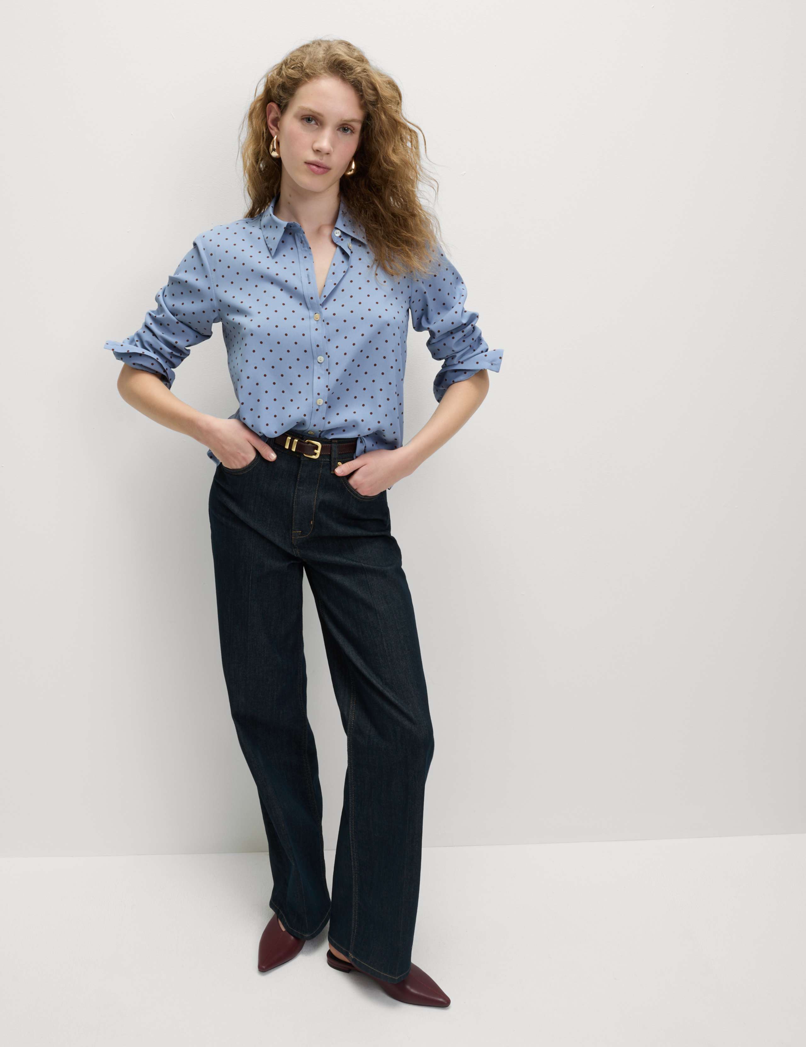 Printed Collared Button Through Shirt 6 of 6