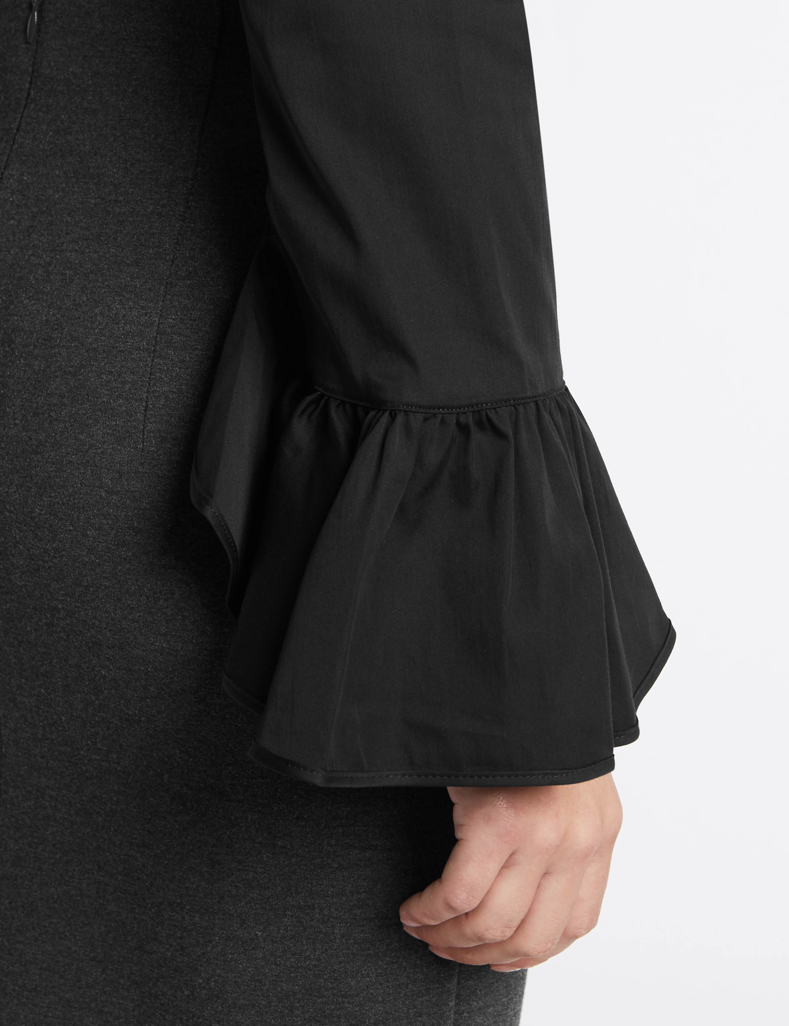 Cotton Rich Frill Cuff Shirt 5 of 5