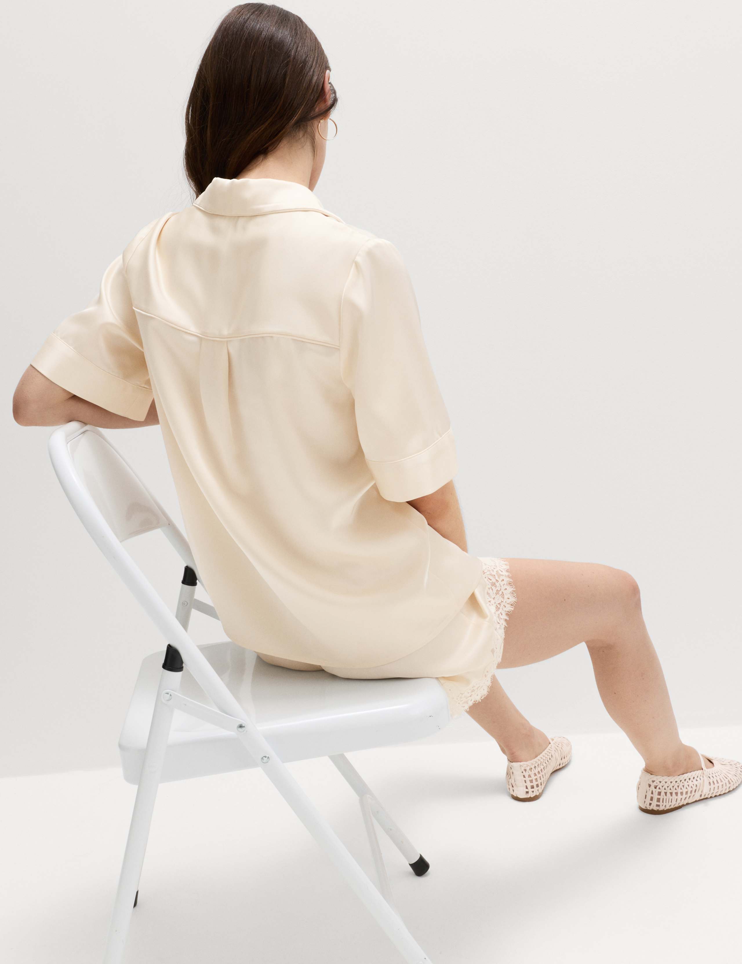 Satin Collared Shirt 3 of 6