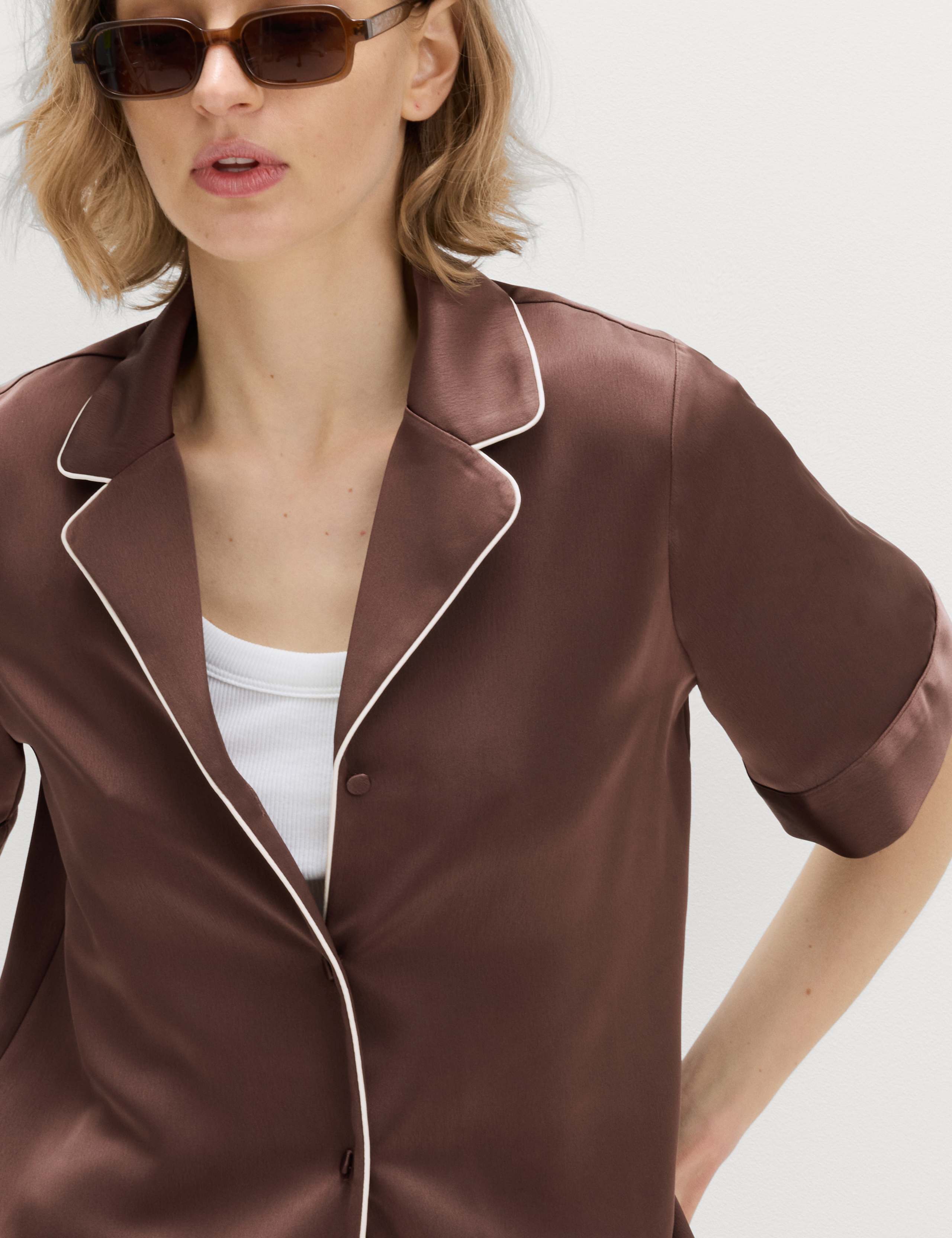 Satin Collared Shirt 5 of 5