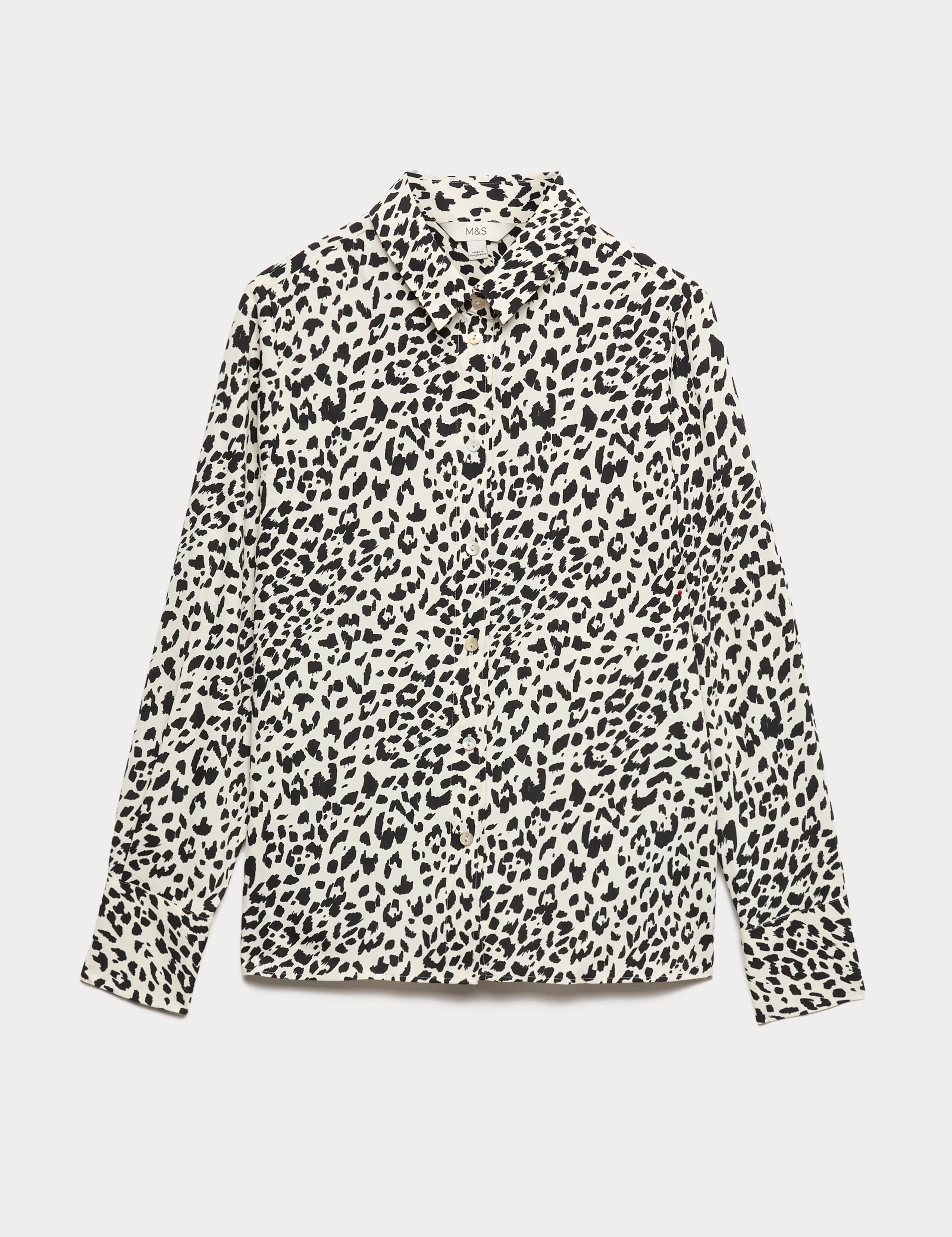 Printed Collared Shirt 2 of 5