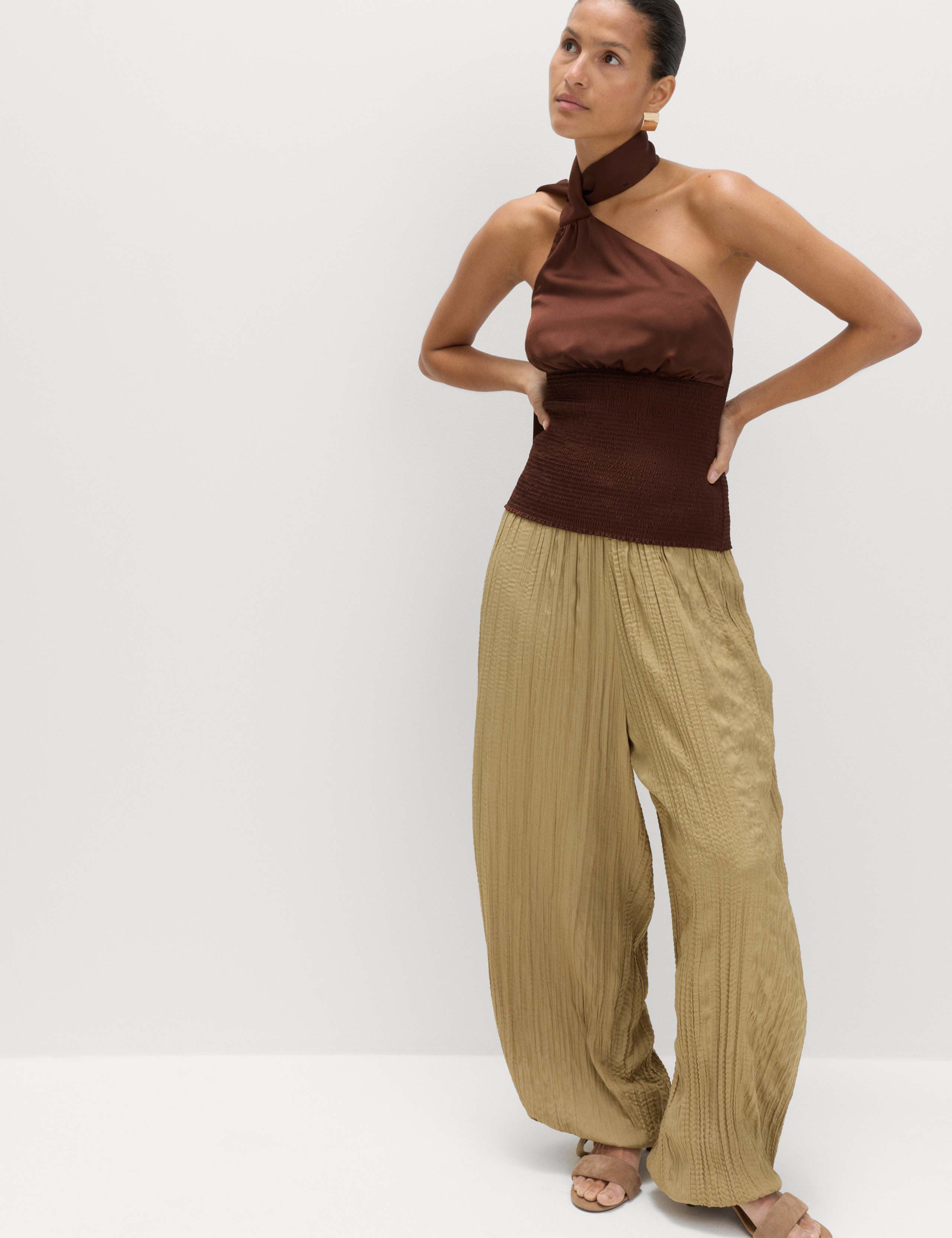 Scarf Neck Detail Top 5 of 6