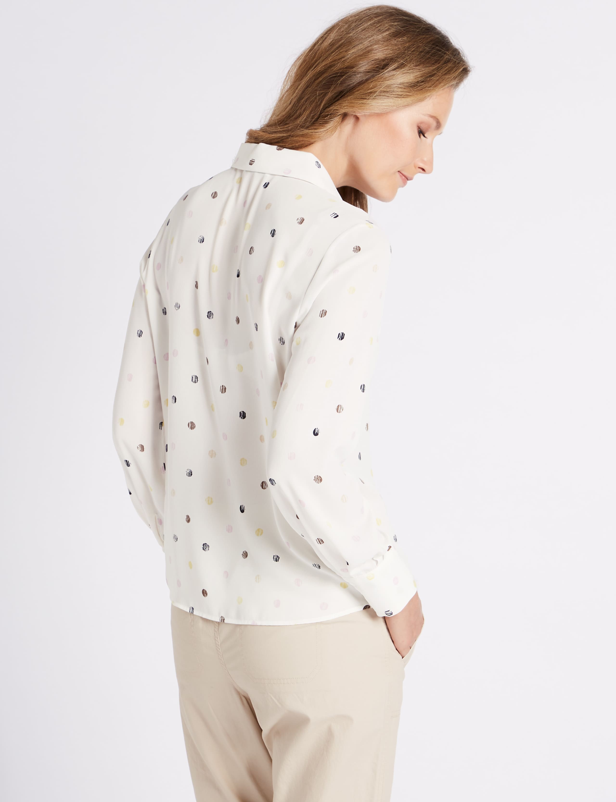 Spotted Long Sleeve Shirt 4 of 5