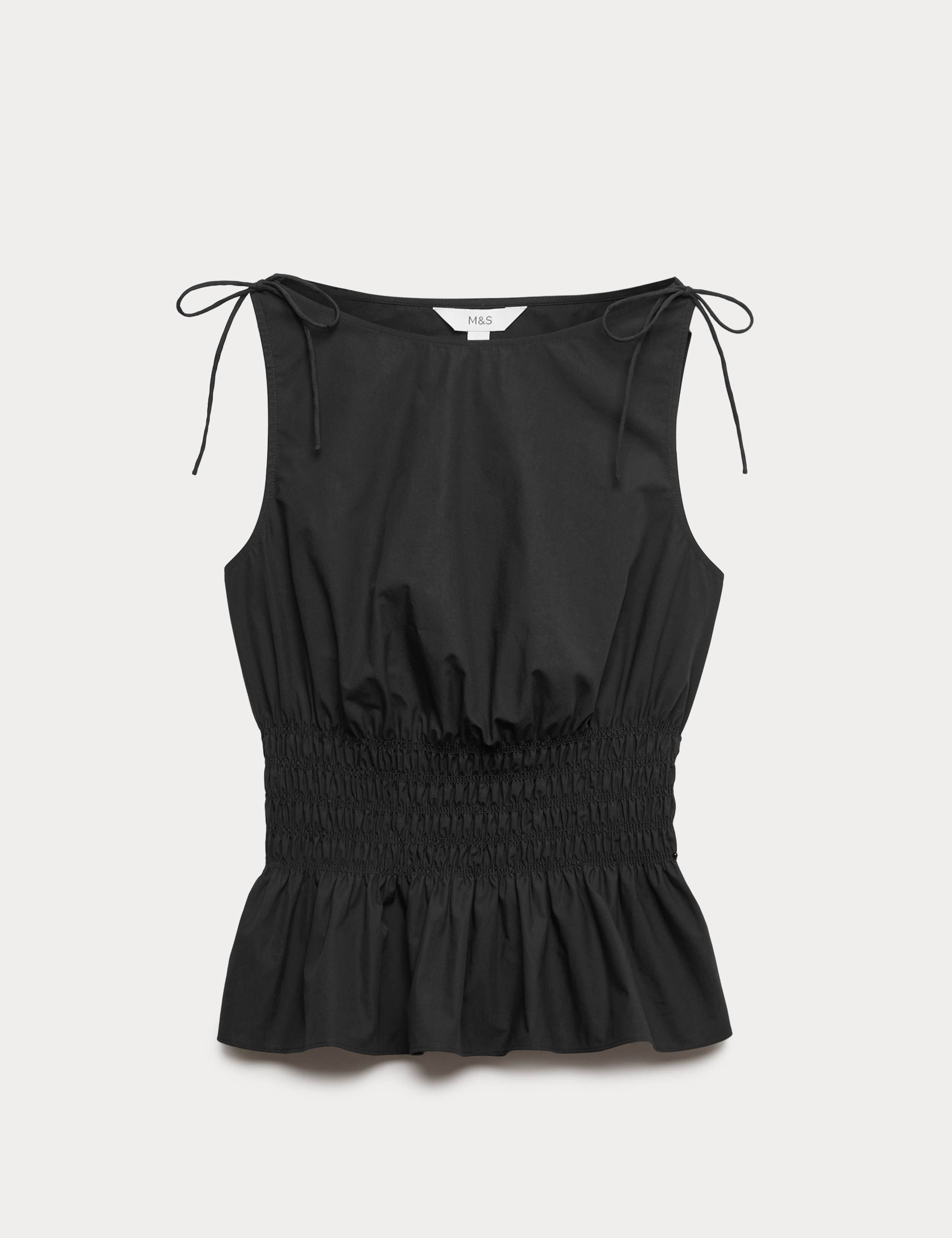Pure Cotton Shirred Top 2 of 6