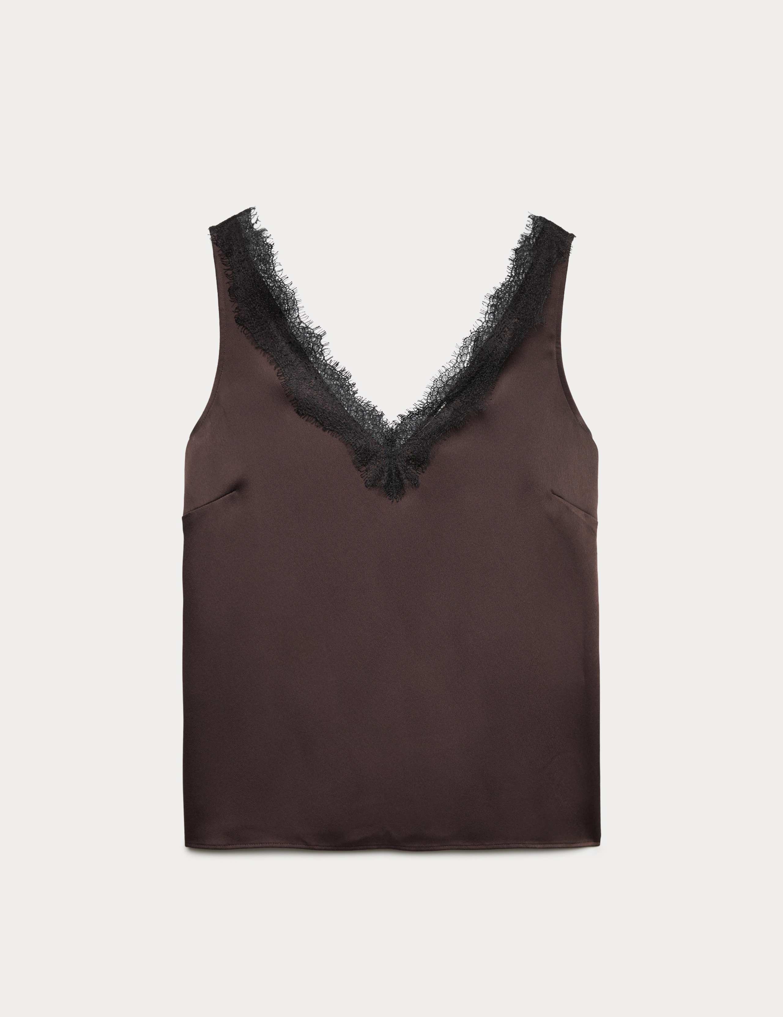 Lace Insert Cami Top 2 of 6
