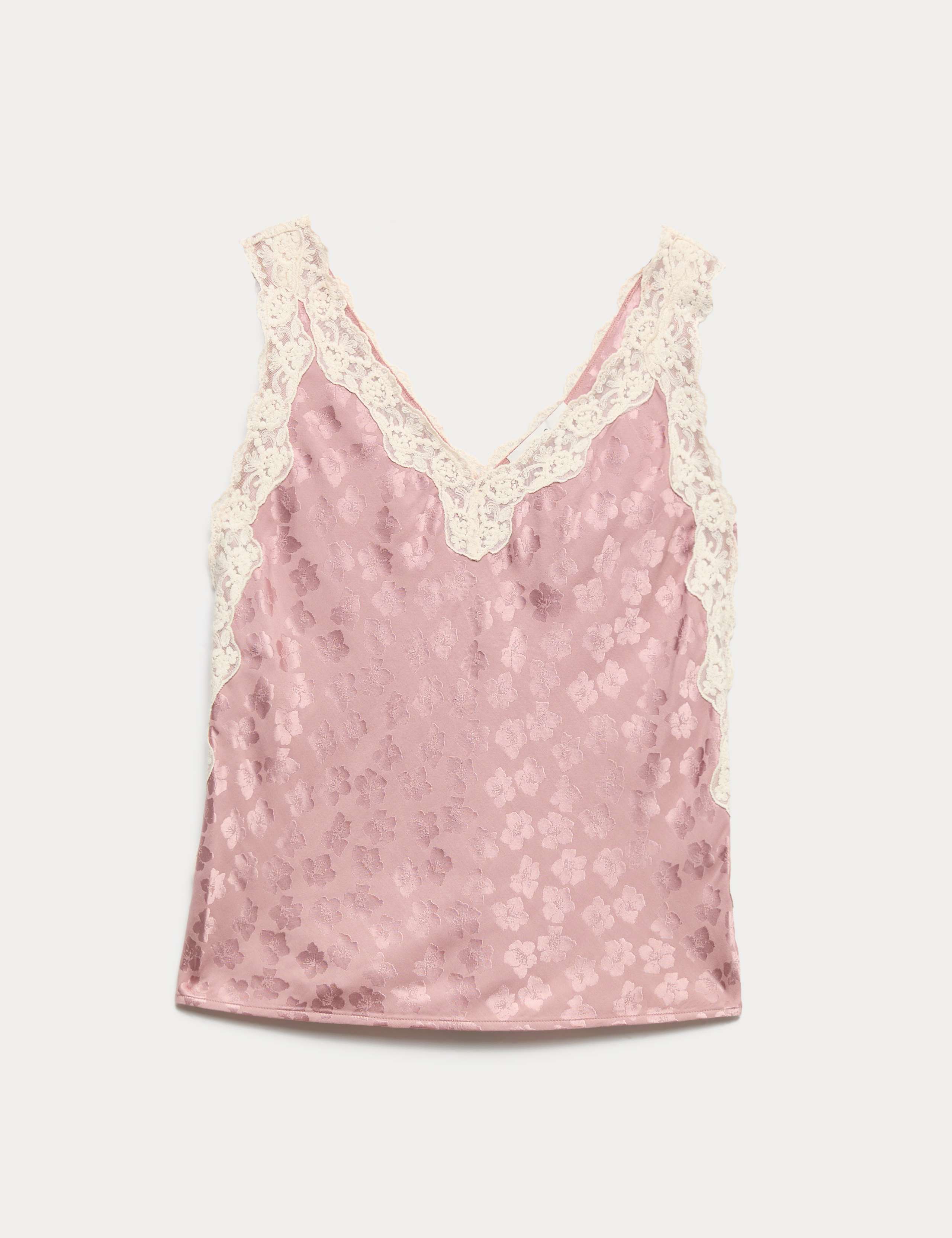 Jacquard Lace Cami Top 2 of 6