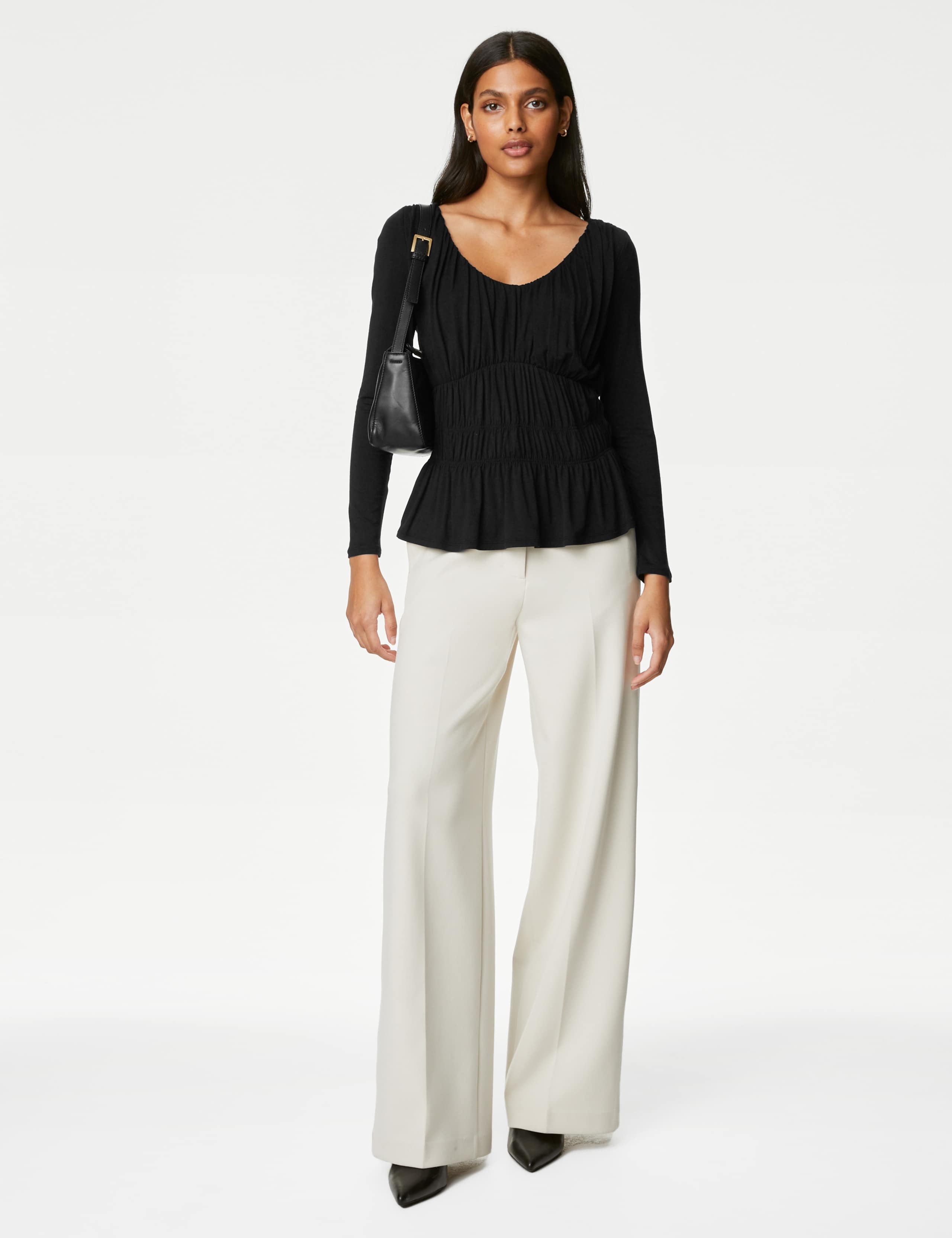 Jersey Waisted Top 3 of 5