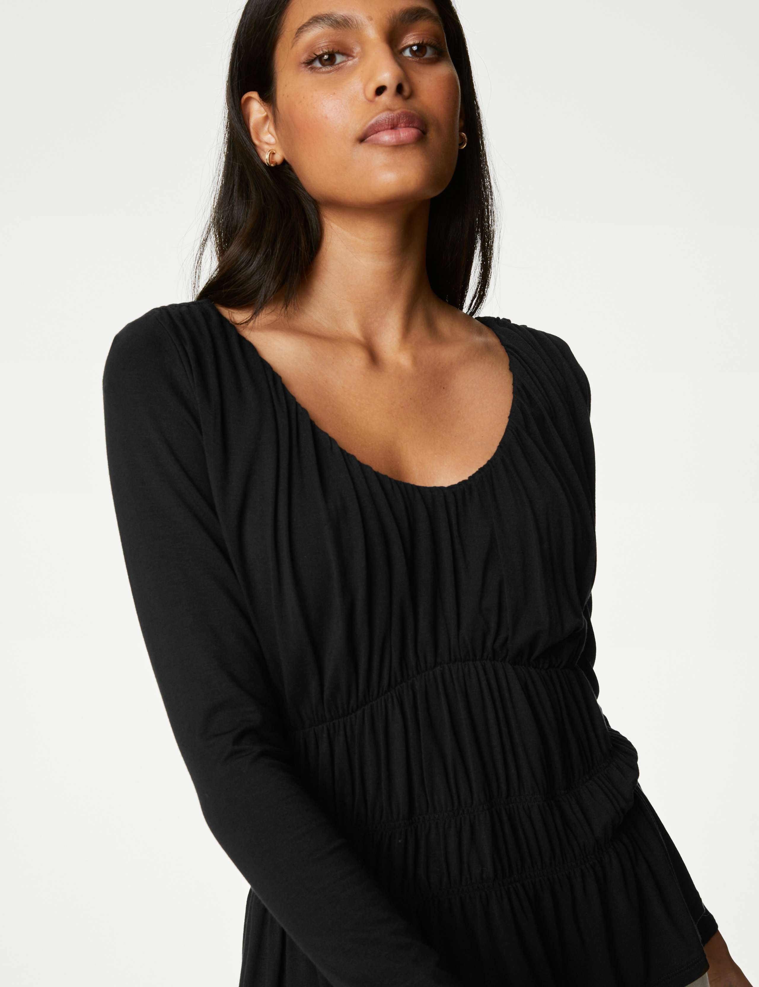 Jersey Waisted Top 4 of 5