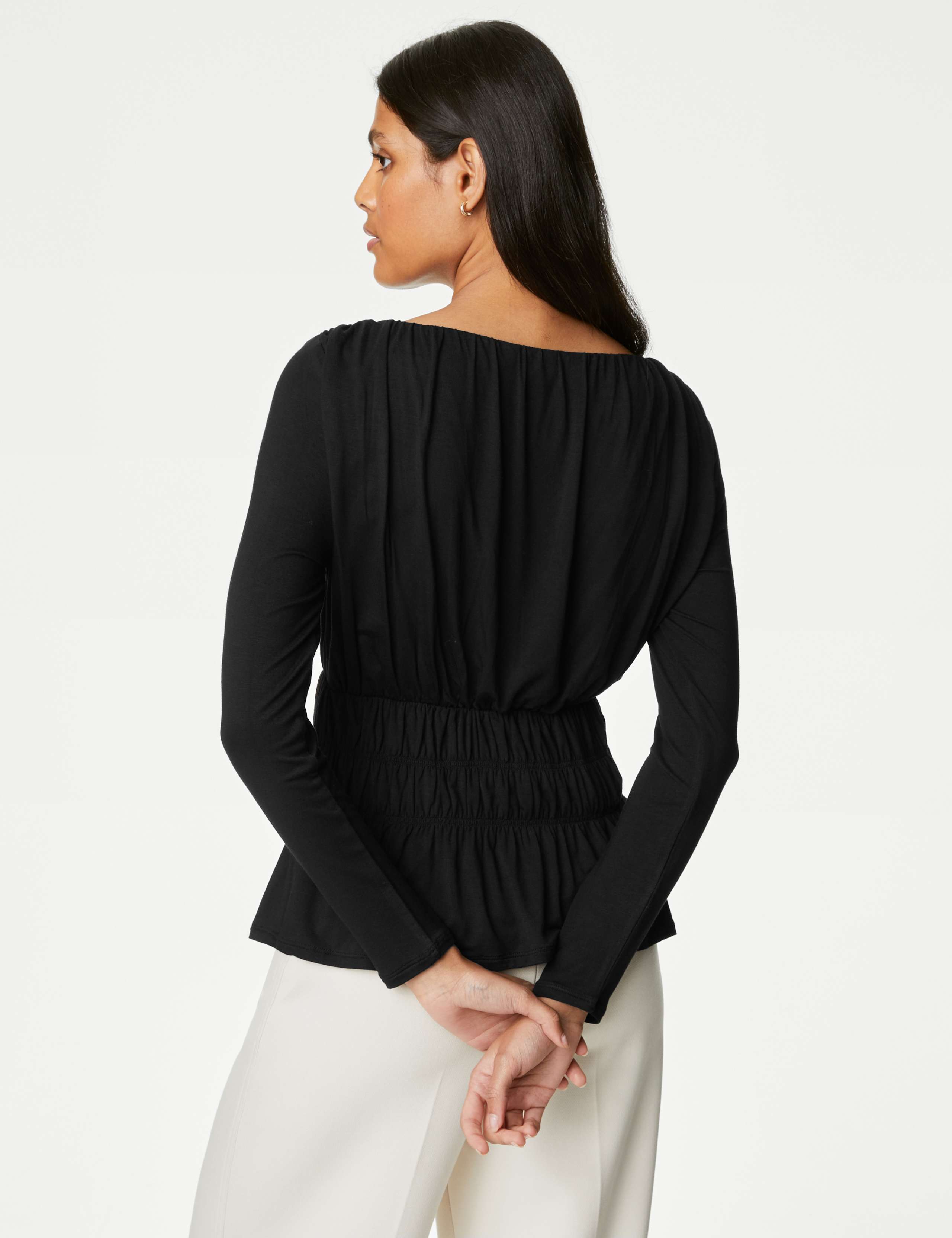 Jersey Waisted Top 5 of 5