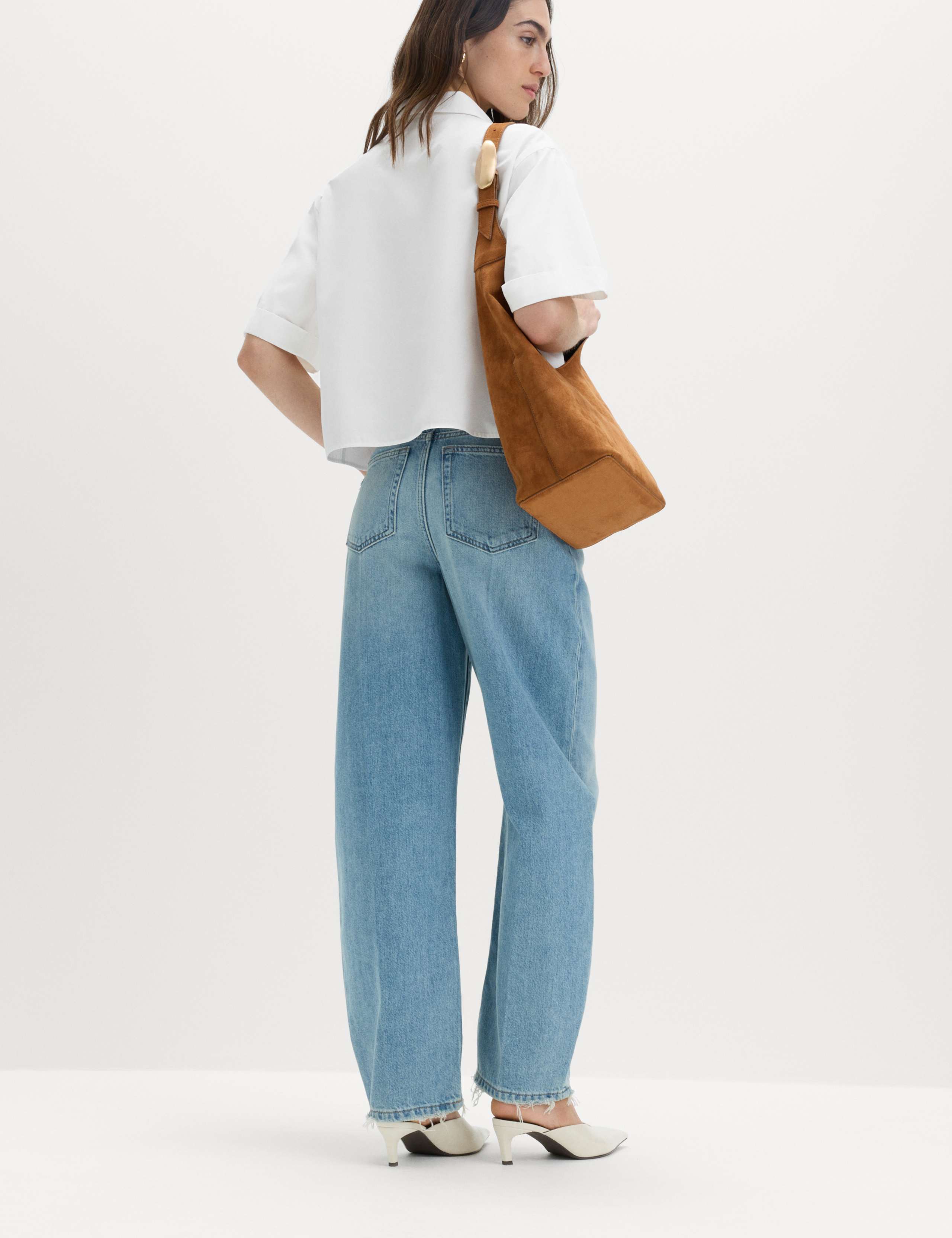 Pure Cotton Collared Boxy Shirt 4 of 6