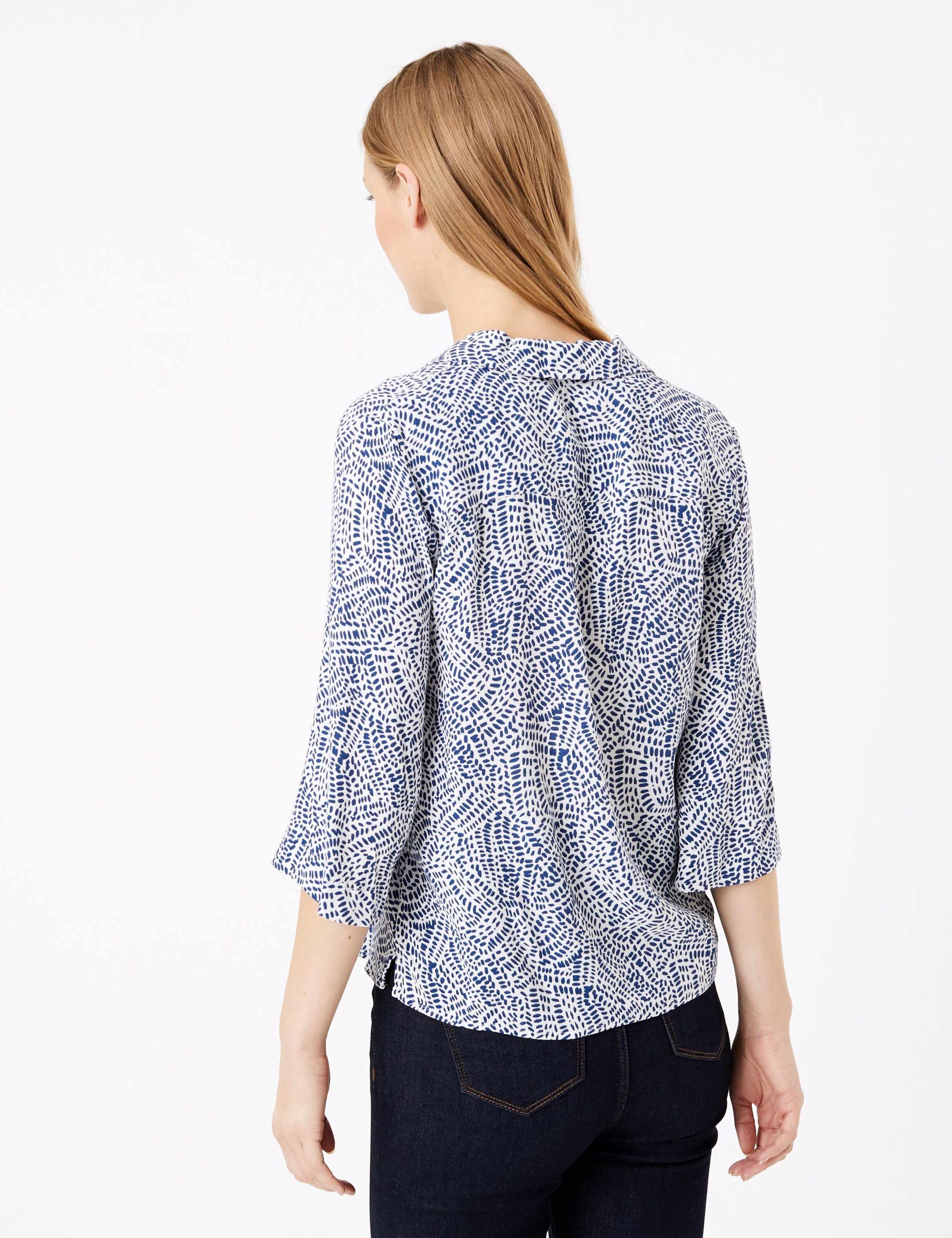Printed Collared Neck Shirt 4 of 4