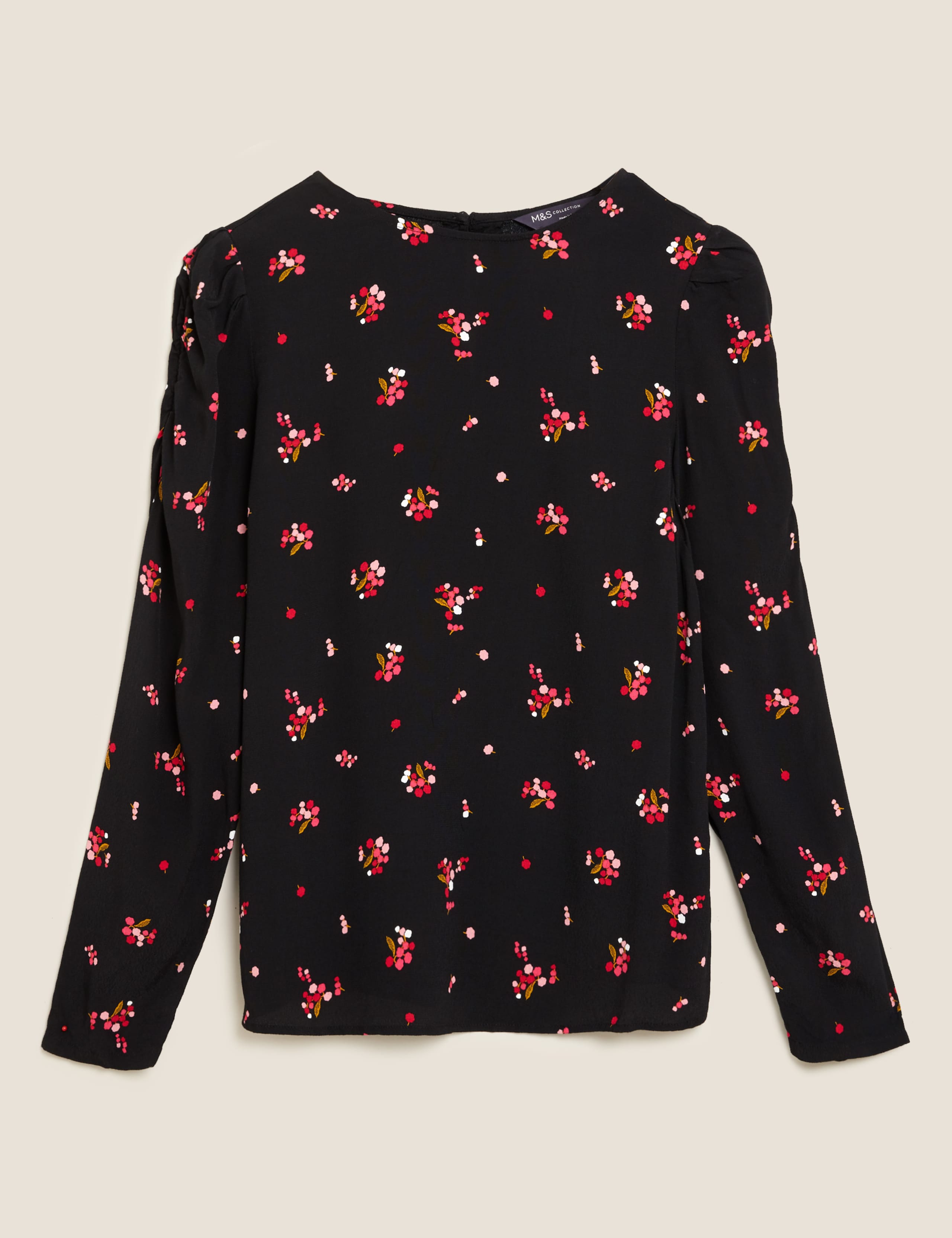 Floral Puff Sleeve Blouse 1 of 1