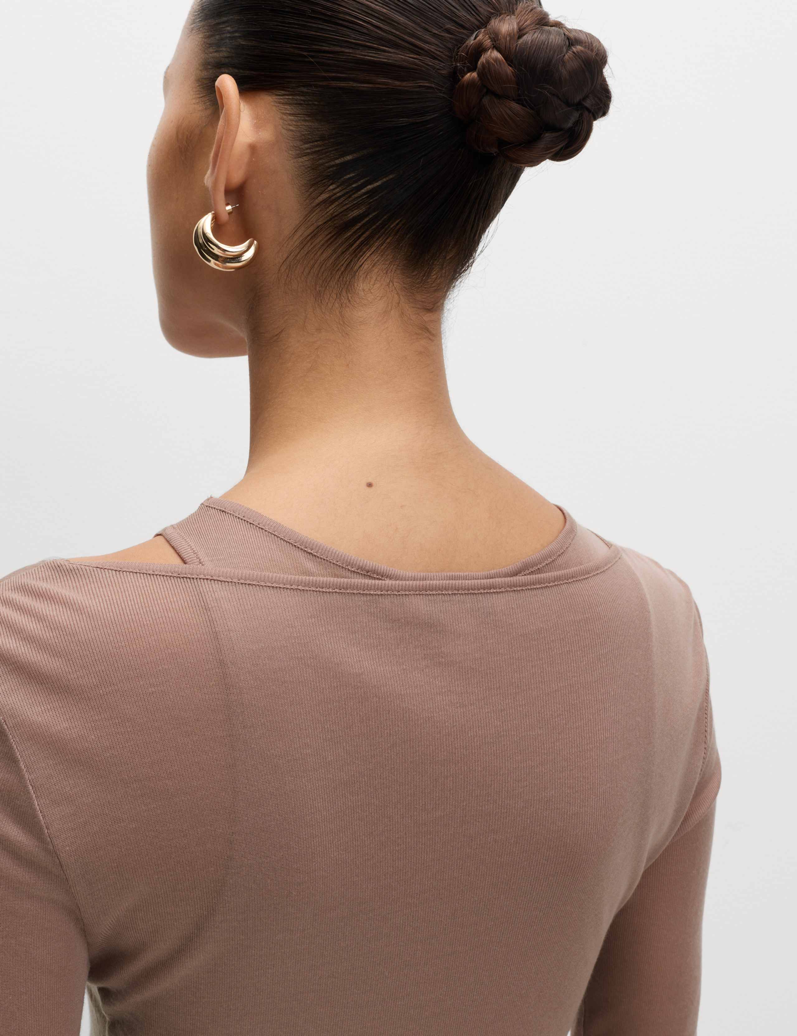 Pure Lyocell Double Layered Top 3 of 7